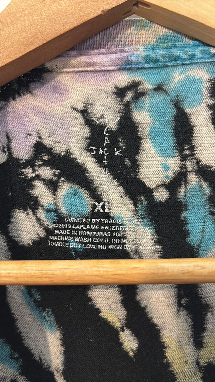 Travis Scott Travis Scott Highest in the Room Tie Dye Shirt Size US XL / EU 56 / 4 - 3 Thumbnail