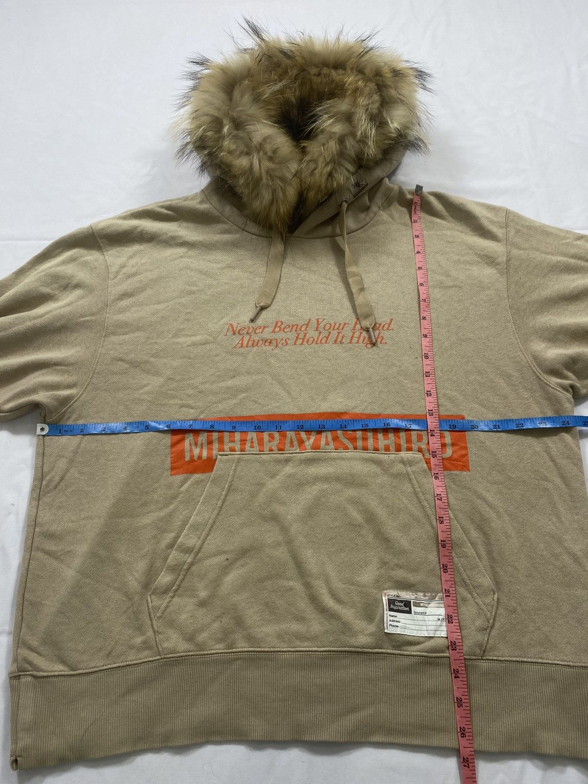 20471120 Miharayasuhiro Faux fur Good Inspiration Hoodie Size US XL / EU 56 / 4 - 13 Thumbnail