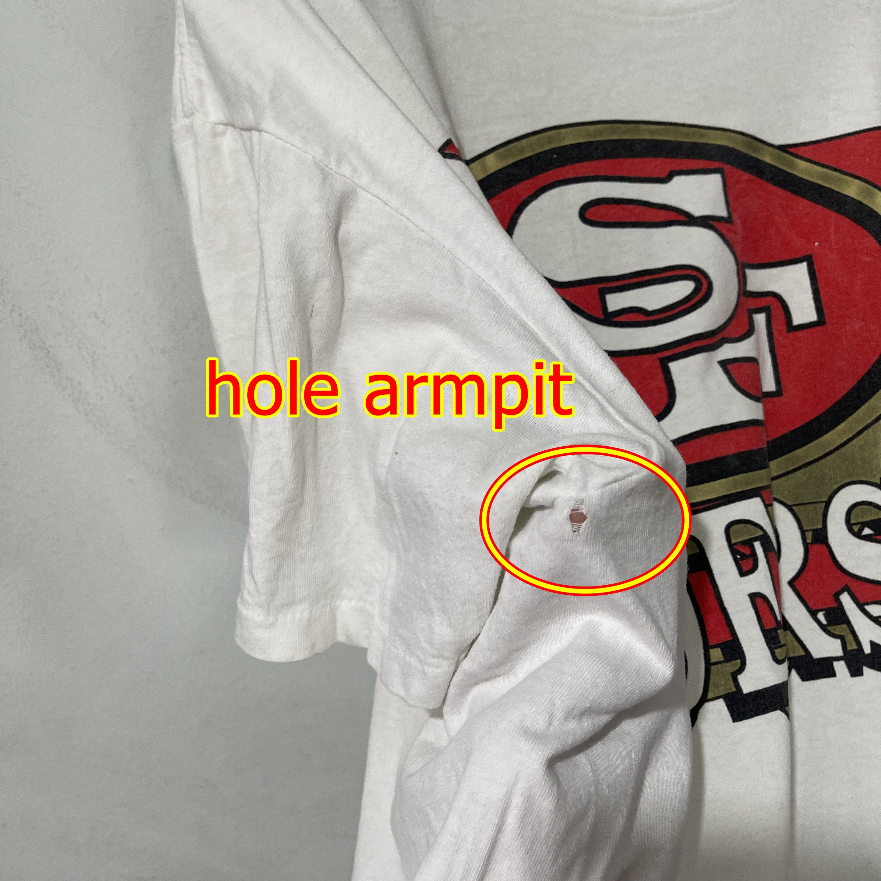 NFL Vintage 90s San Francisco 49ers T-Shirt Size US XL / EU 56 / 4 - 5 Thumbnail