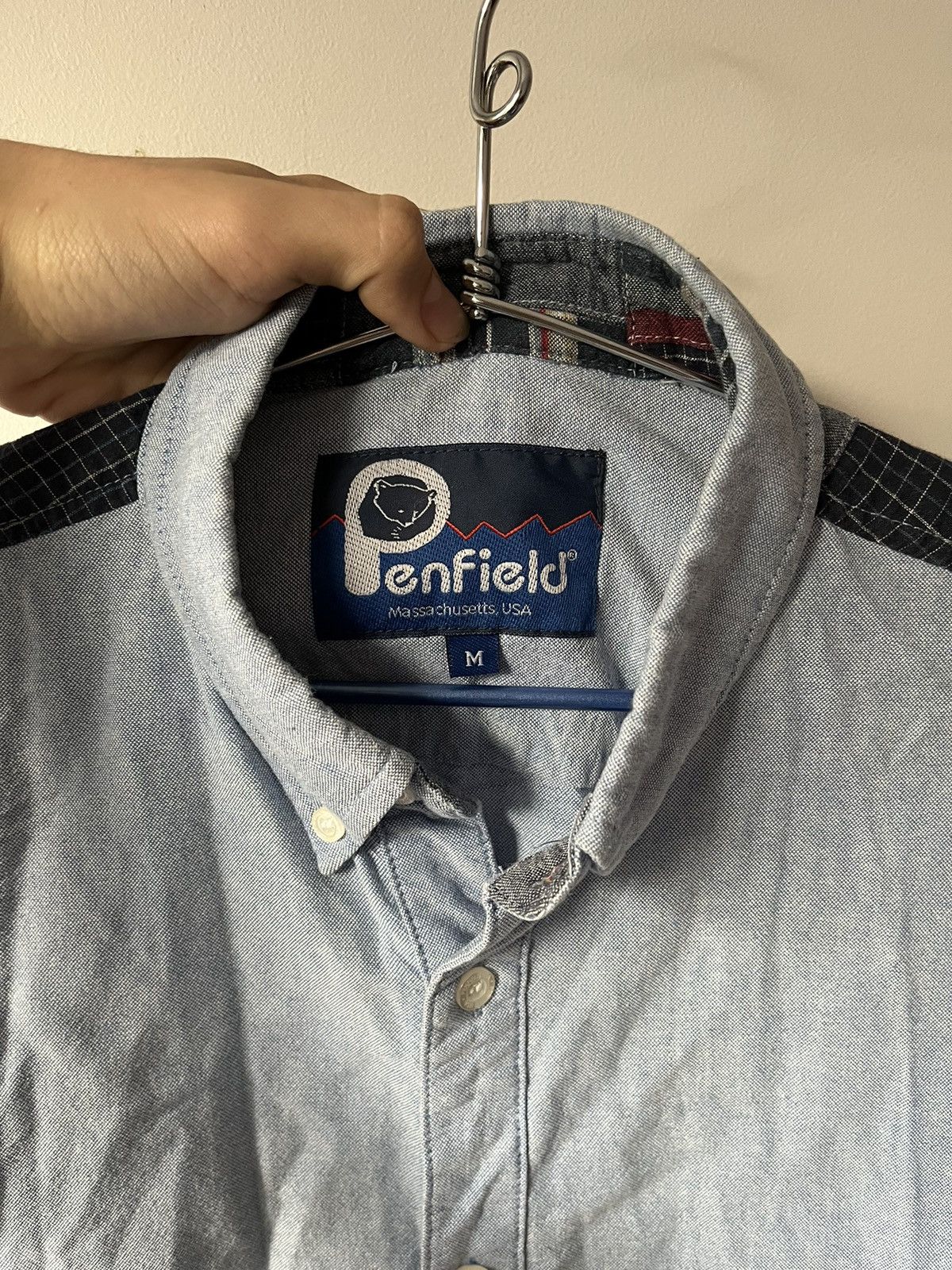 Penfield × Vintage Penfield parchwork shirt checkered outdoor Americana Size US M / EU 48-50 / 2 - 3 Thumbnail
