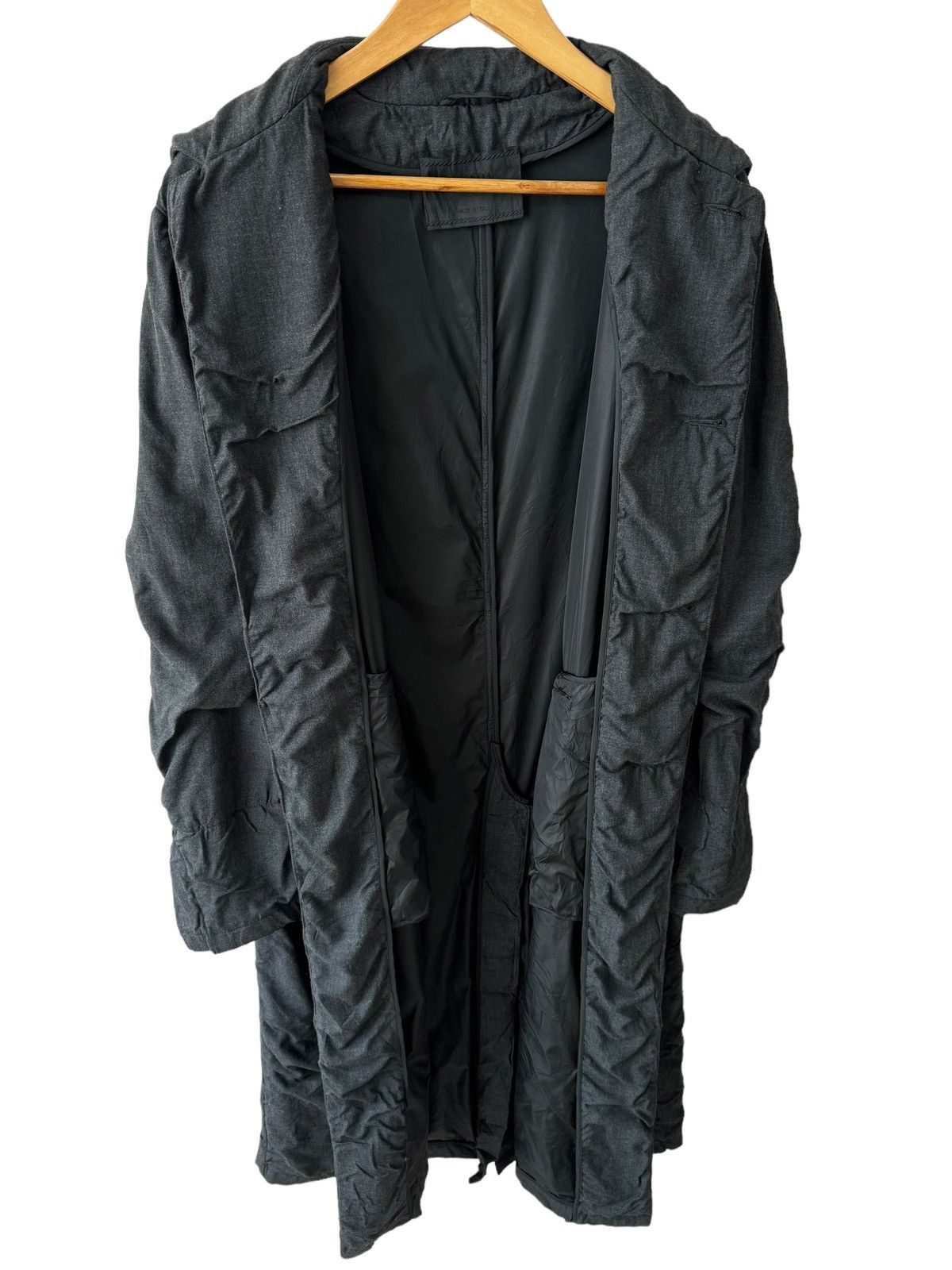 Prada Vintage 90s Prada Milano Italy Long Jacket Parka Size US XL / EU 56 / 4 - 8 Thumbnail