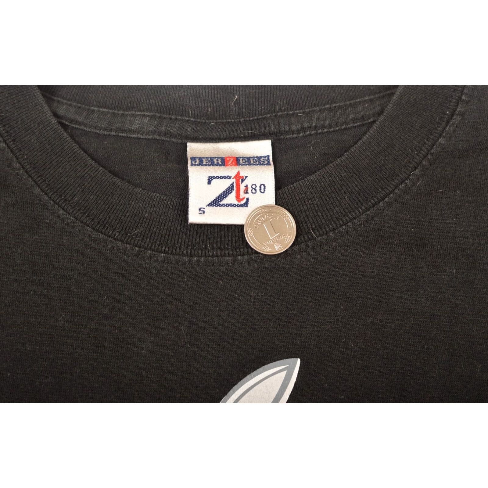 Jerzees Jerzees Andy Warhol Big Mac Apple Vintage Humor T-Shirt Tee Size S Mens Black XS? Size US S / EU 44-46 / 1 - 5 Thumbnail
