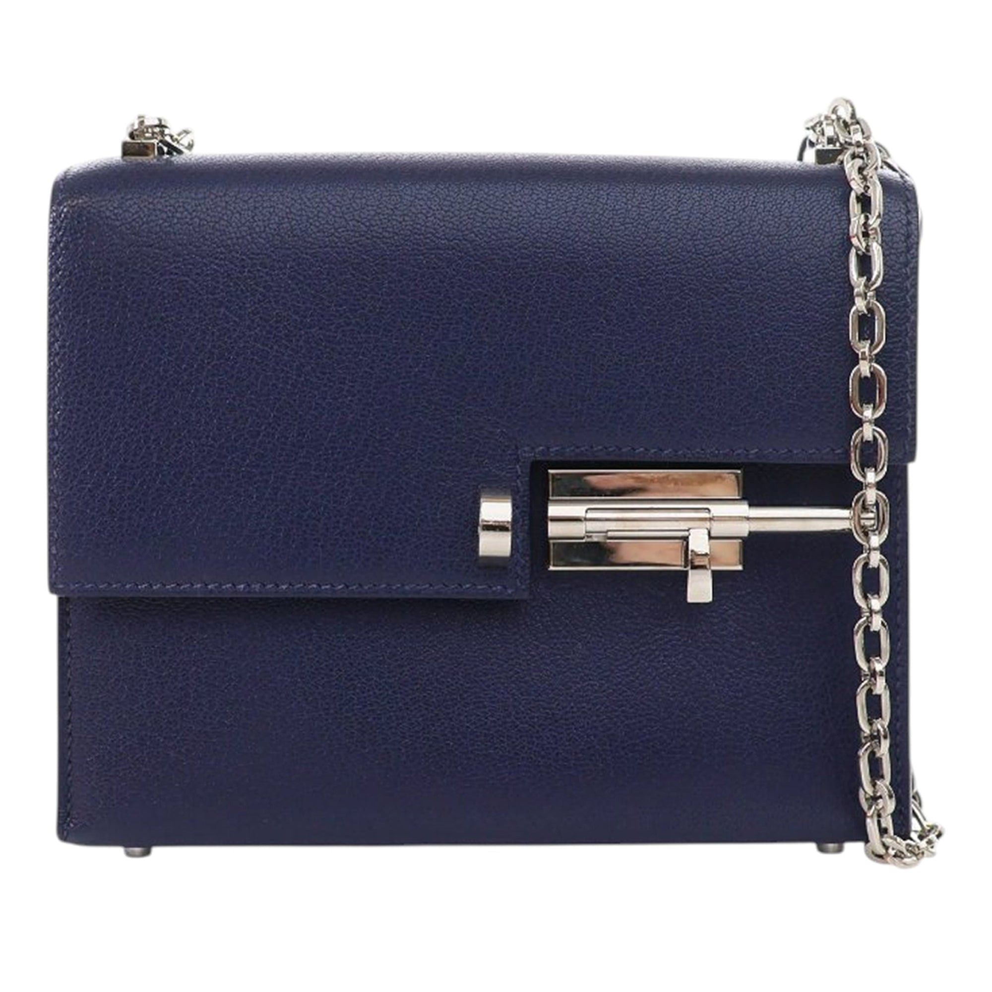 Hermes Mini Chevre Mysore Verrou Chaine Size ONE SIZE - 1 Thumbnail