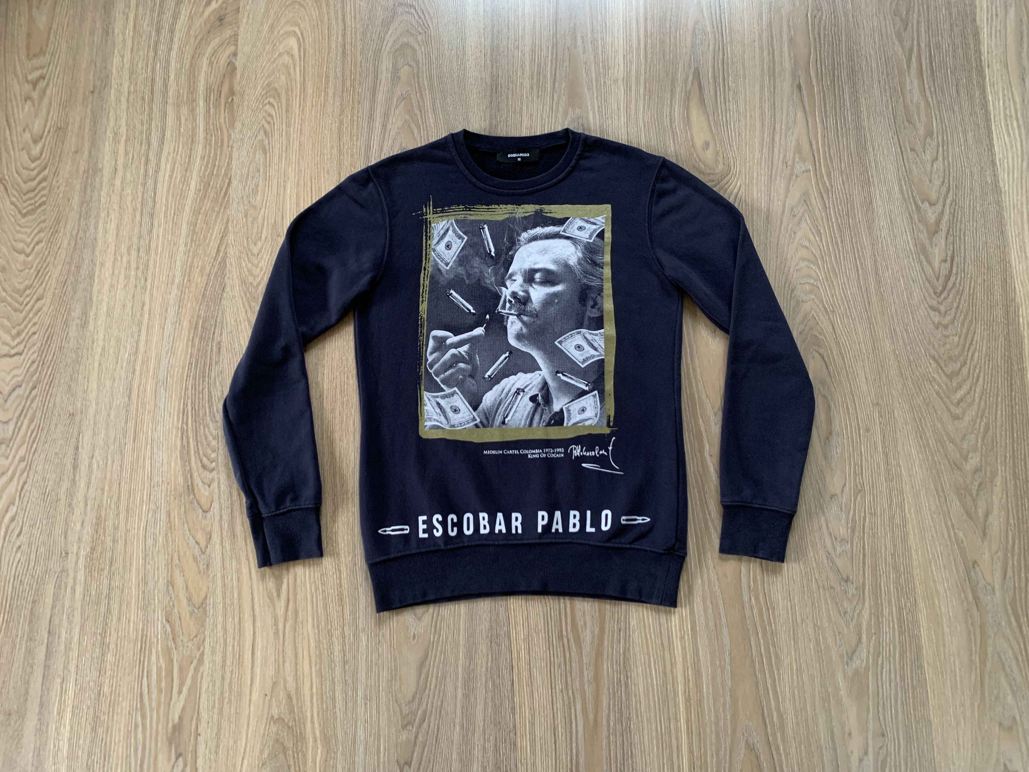 Dsquared2 Dsquared2 Escobar Pablo Printed Sweatshirt Size US M / EU 48-50 / 2 - 1 Thumbnail