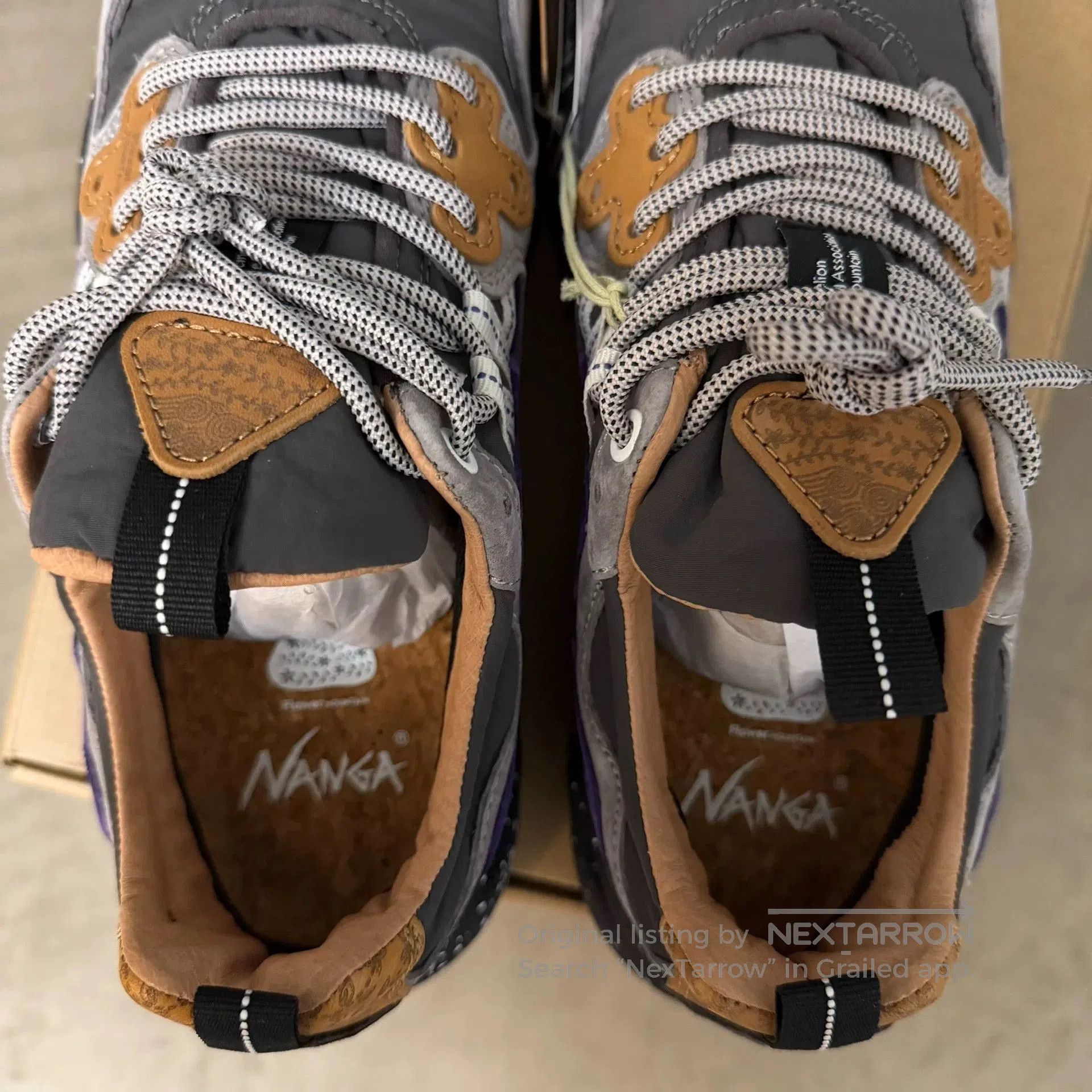 Flower Mountain Flower Mountain x Nanga Waterproof Hiking Shoes. Size US 9 / EU 42 - 5 Thumbnail