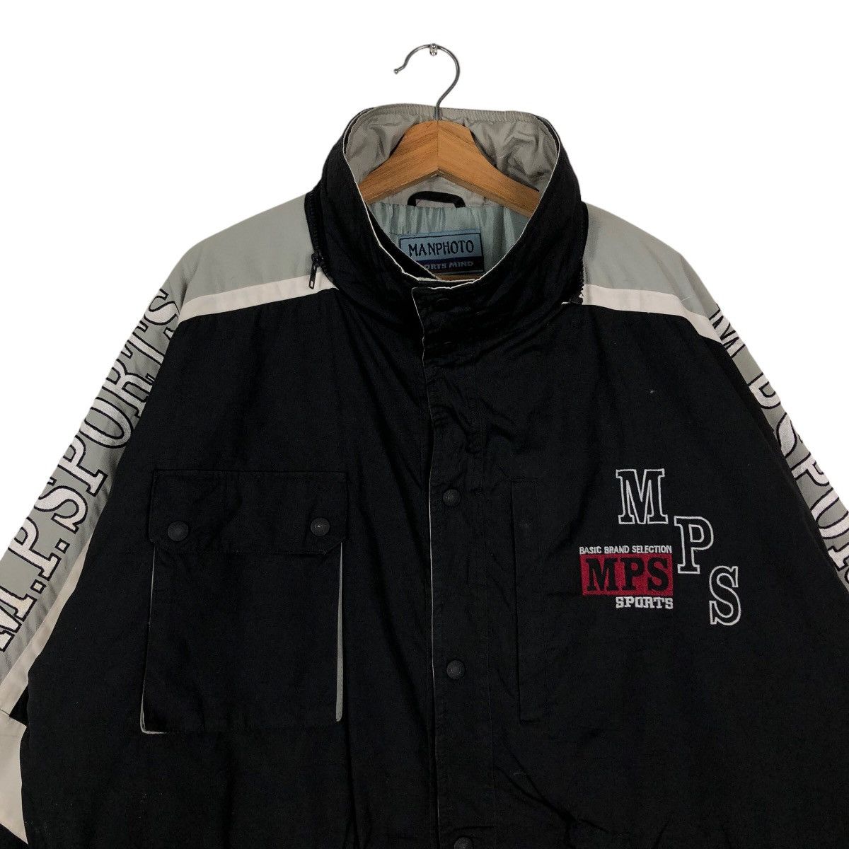Hysteric Glamour 🔥Vintage Sportswear Manphoto Japan Long Jacket Big Logo Size US M / EU 48-50 / 2 - 2 Thumbnail