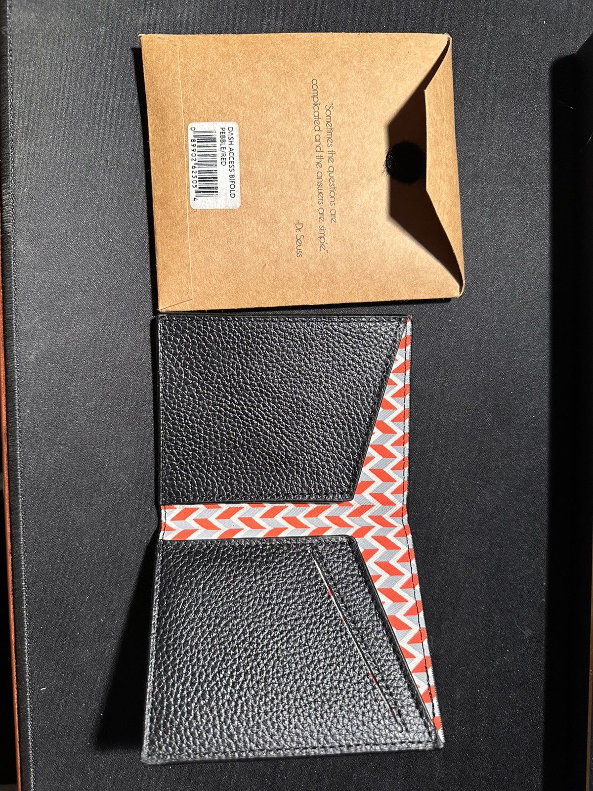 Other Dash Wallet Access Bifold Pebble/Red Size ONE SIZE - 10 Thumbnail