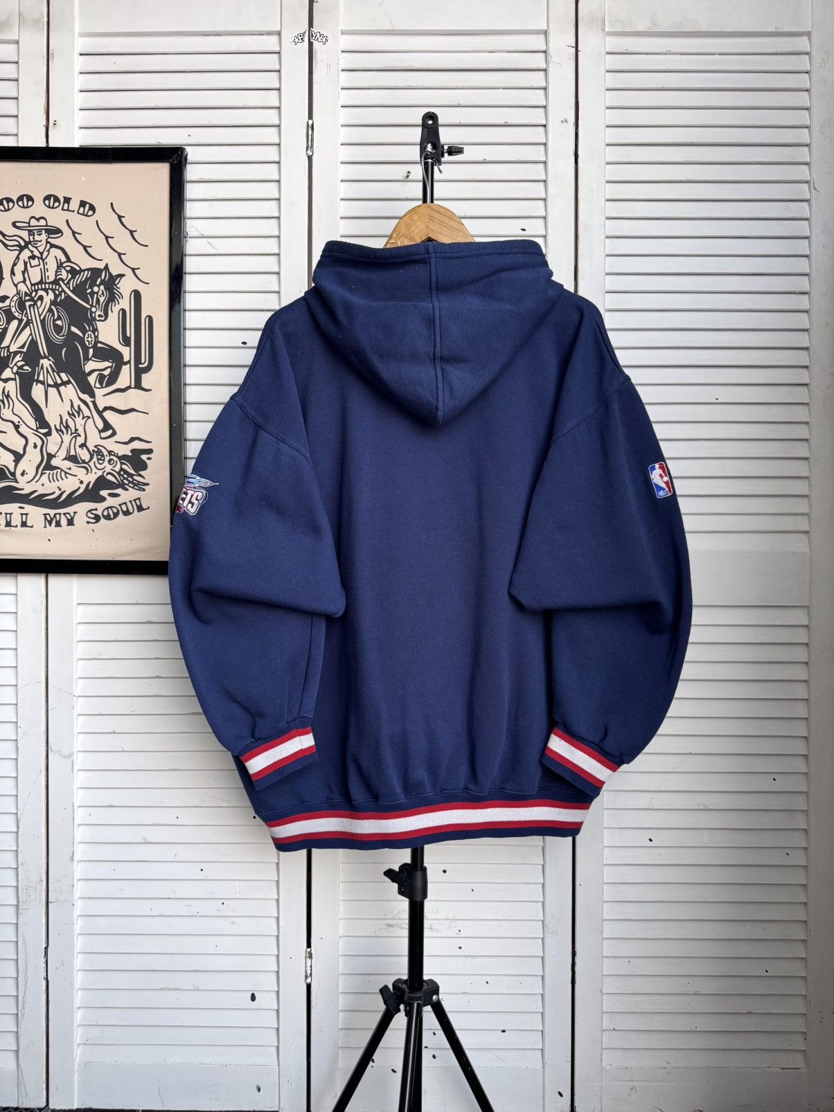 Starter Vintage Starter Houston Rockets Hoodie NBA Embroidered Logo Size US XL / EU 56 / 4 - 2 Thumbnail