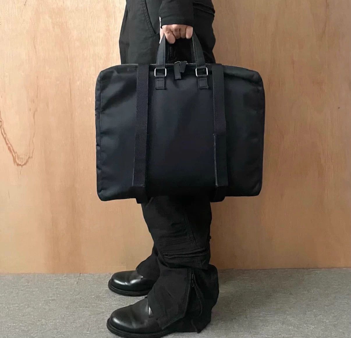 Helmut Lang Helmut Lang HL vibe handheld briefcase 40x33 Size ONE SIZE - 1 Thumbnail