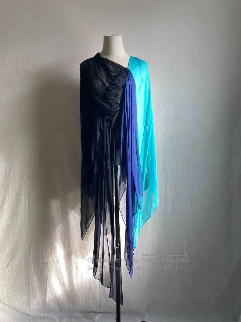 Issey Miyake Issey Miyake Color Block Coat Size M / US 6-8 / IT 42-44 - 4 Thumbnail