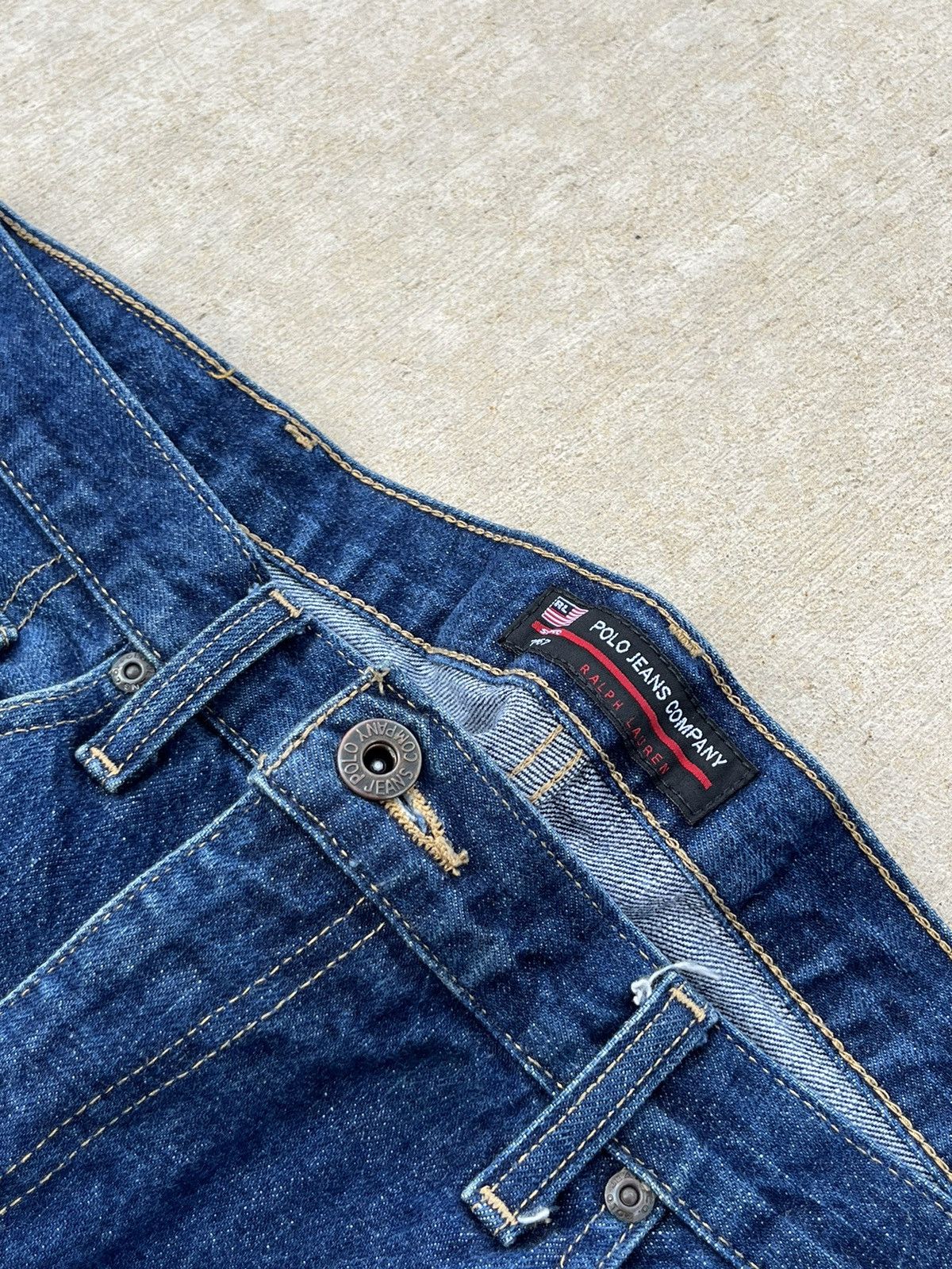 Vintage Crazy Vintage 00’s RL Polo Jeans Co. Baggy Jeans Size US 40 / EU 56 - 5 Thumbnail