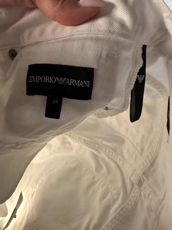 Emporio Armani Emporio armani shorts 29 white Size 29" - 3 Thumbnail