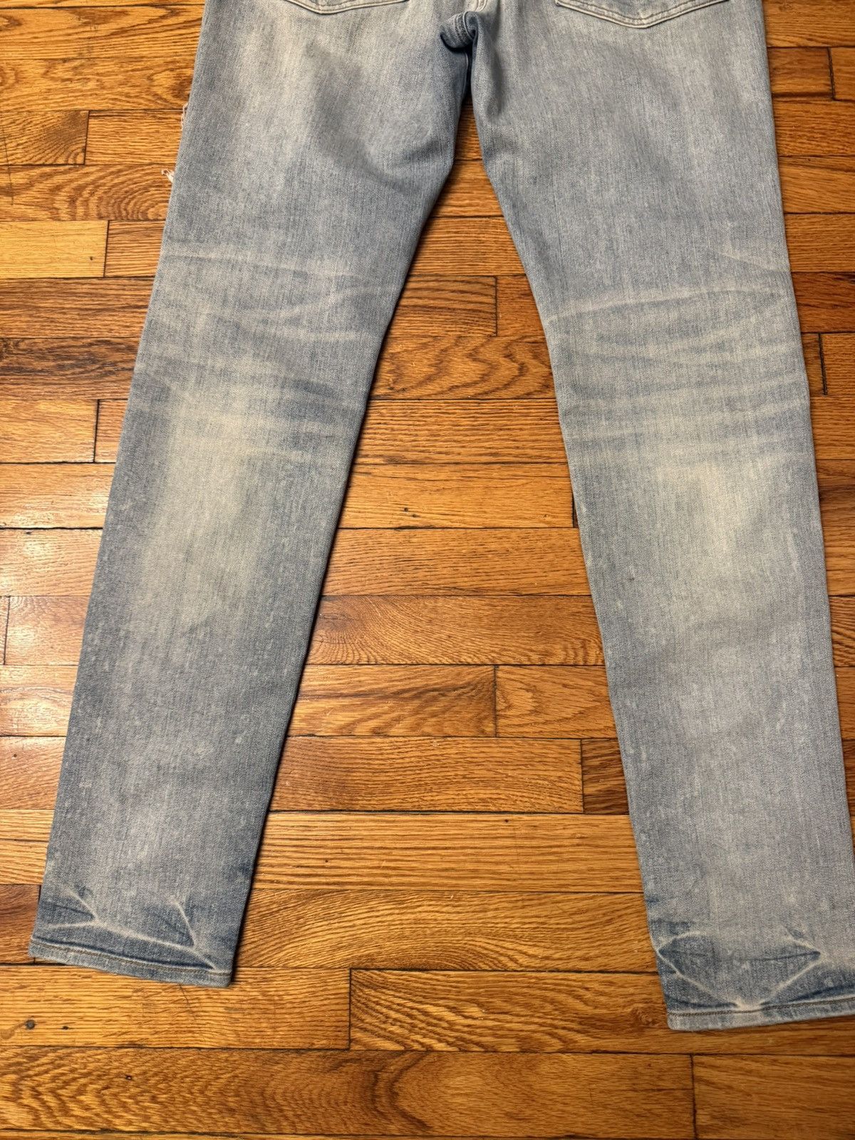 Amiri Amiri Tie Die Patches Blue Jeans sz 36 Size US 36 / EU 52 - 9 Thumbnail
