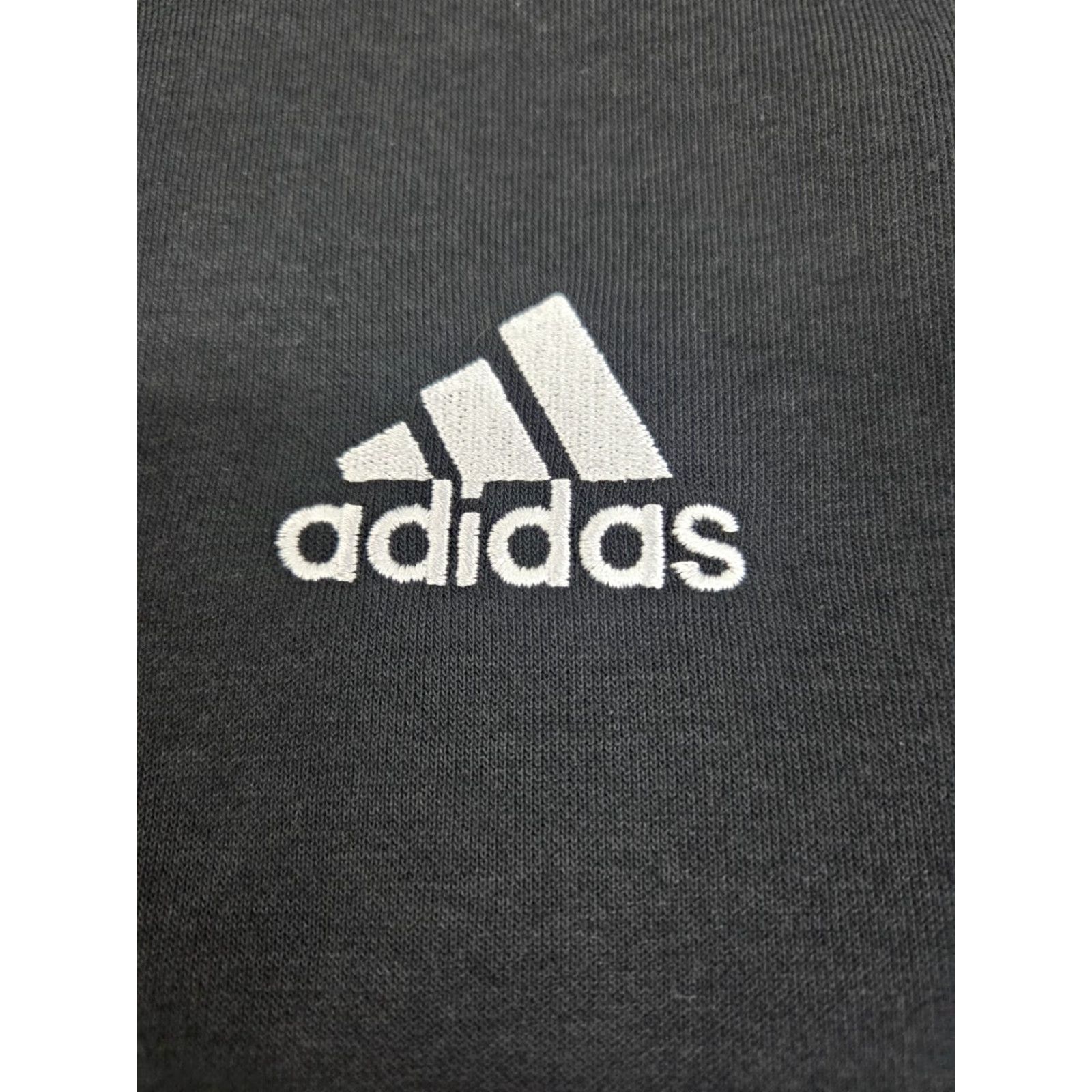 Adidas adidas Hoodie Pullover 3 Stripe Long Sleeve Striped Black/White L Mens Hooded Embroidered Logo, Fleece, All Seasons, Gym & Training Size US L / EU 52-54 / 3 - 3 Thumbnail