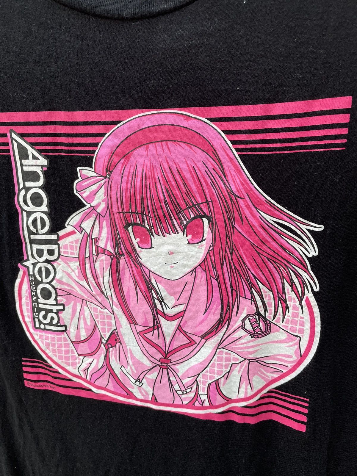 Anime VERY RARE💥 Angel Beats Pink Anime Manga Size US M / EU 48-50 / 2 - 6 Thumbnail