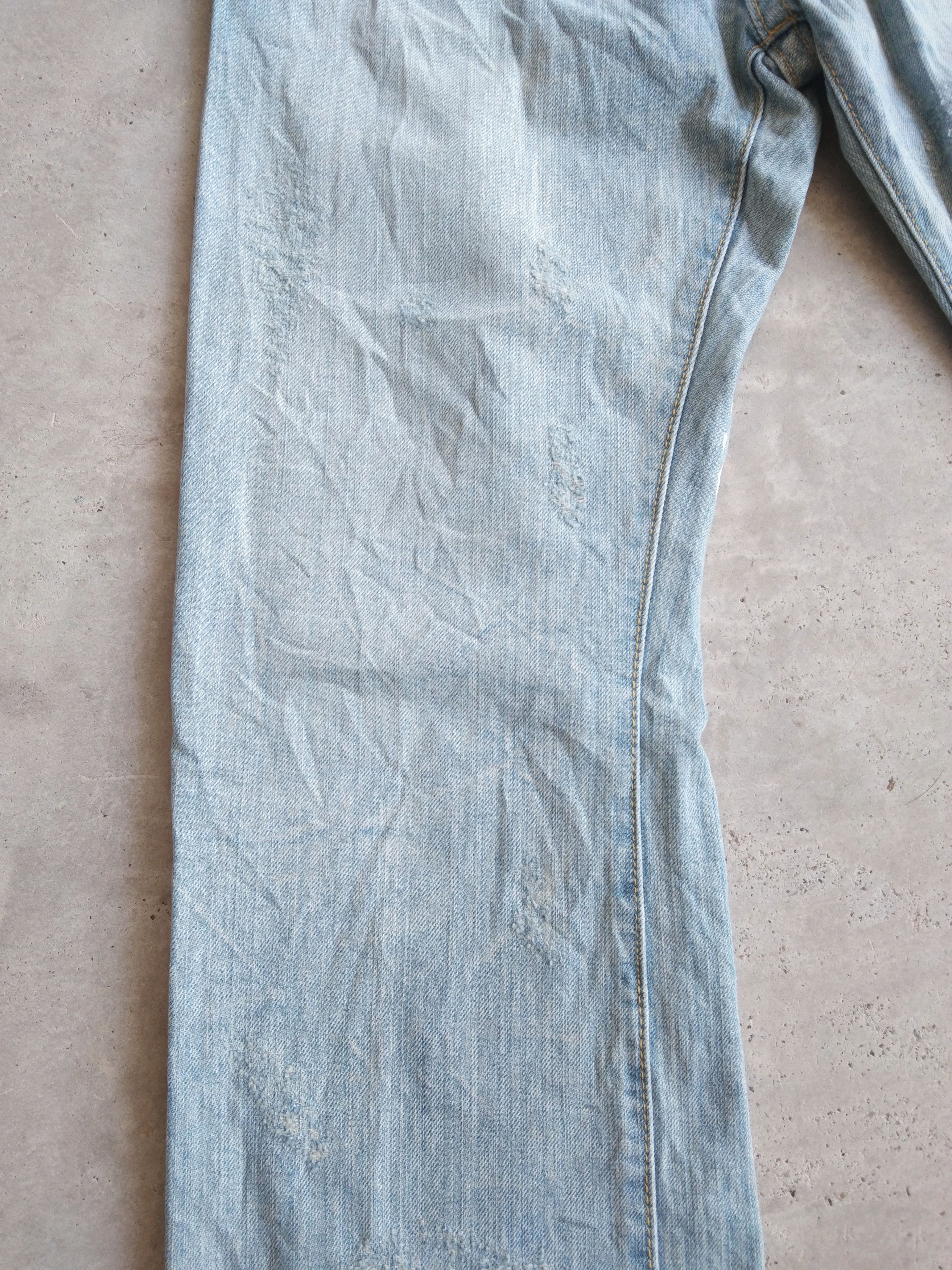 Japanese Brand Vintage Japanese Brand CO&LU Big Logo Denim Jeans 30x30 Size US 30 / EU 46 - 3 Thumbnail