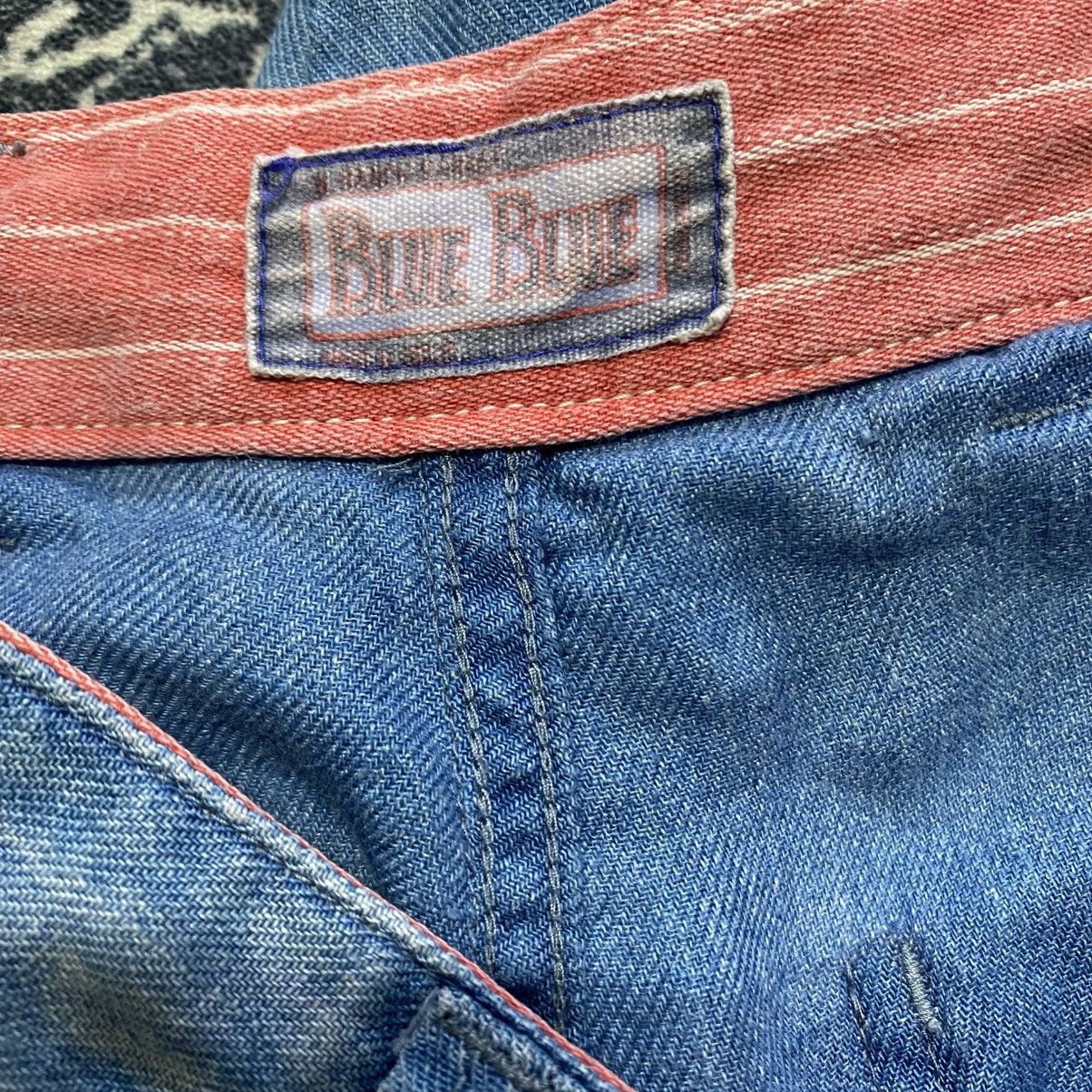Blue Blue Japan Blue Blue Boro Patchwork Denim Relaxed Pants Size US 32 / EU 48 - 22 Thumbnail