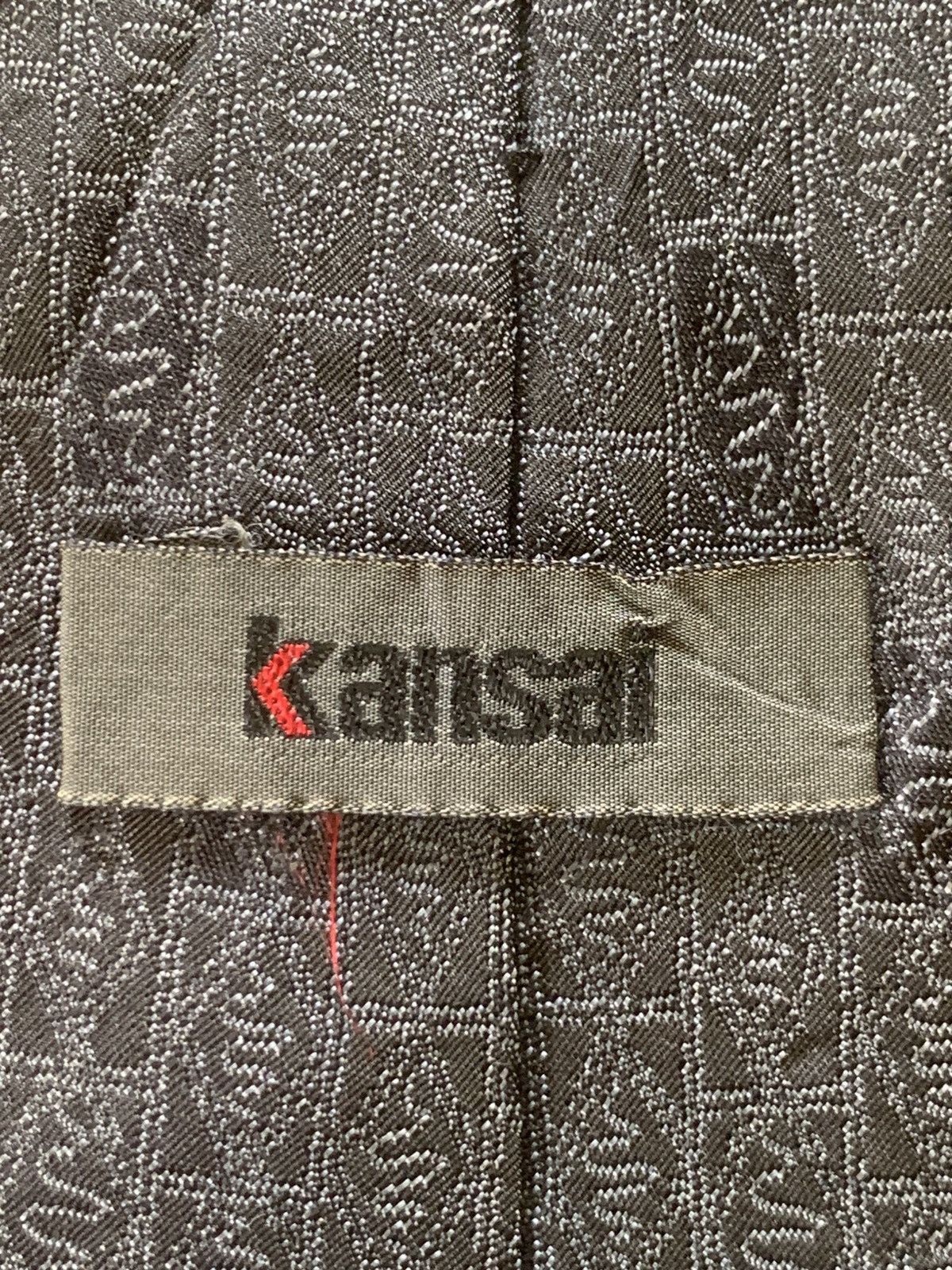 Designer × Japanese Brand × Kansai Yamamoto Rare Design Vintage Kqnsai ties Size ONE SIZE - 4 Thumbnail