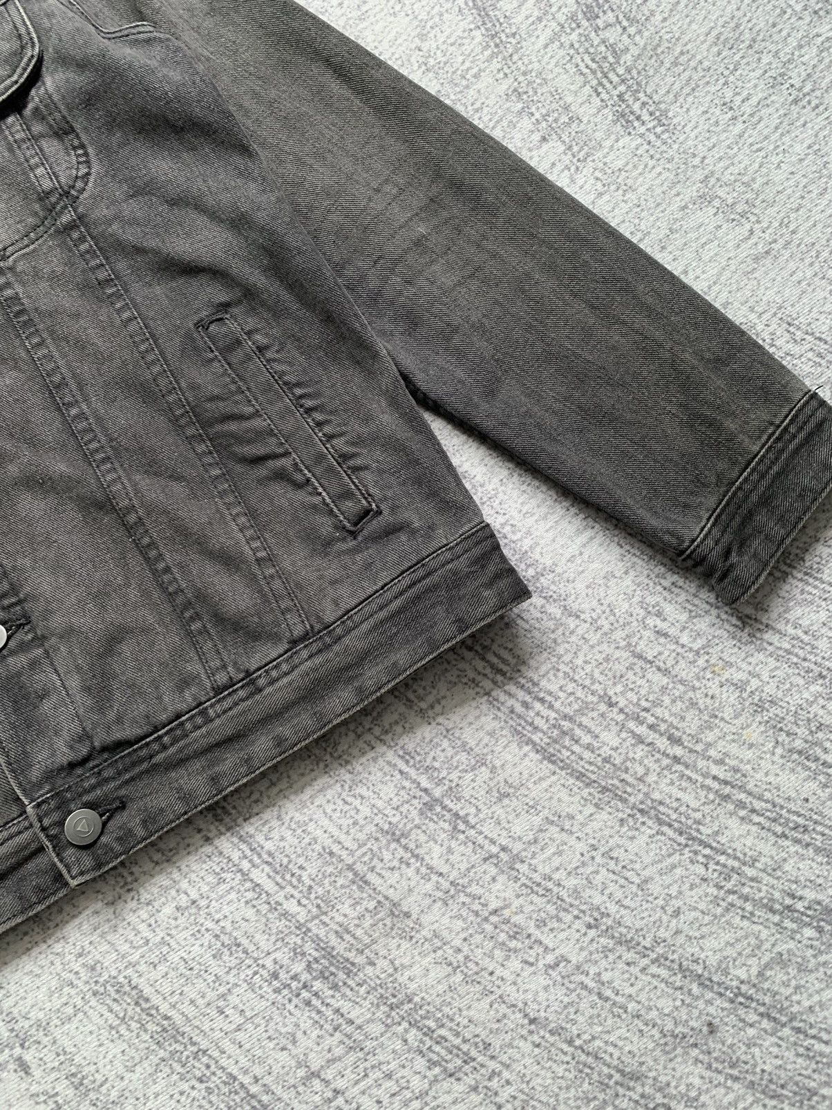 Asos × Japanese Brand × Le Grande Bleu (L.G.B.) Hooded Sunfaded Asos Denim Jacket Size US M / EU 48-50 / 2 - 5 Thumbnail