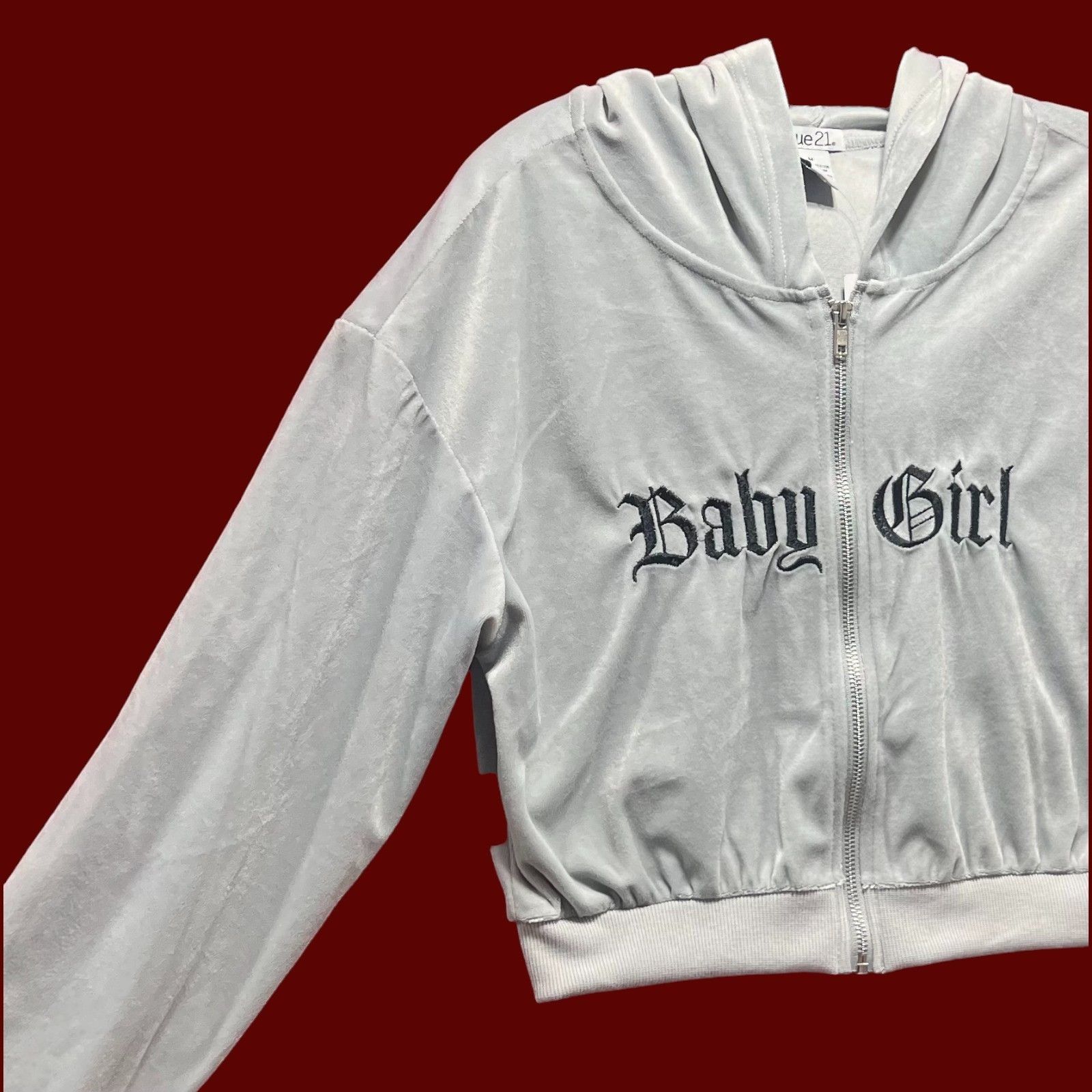 rue21 Rue 21 - Women's Long Sleeve Hooded Sports Sweatshirt-Graphi Size M / US 6-8 / IT 42-44 - 13 Thumbnail