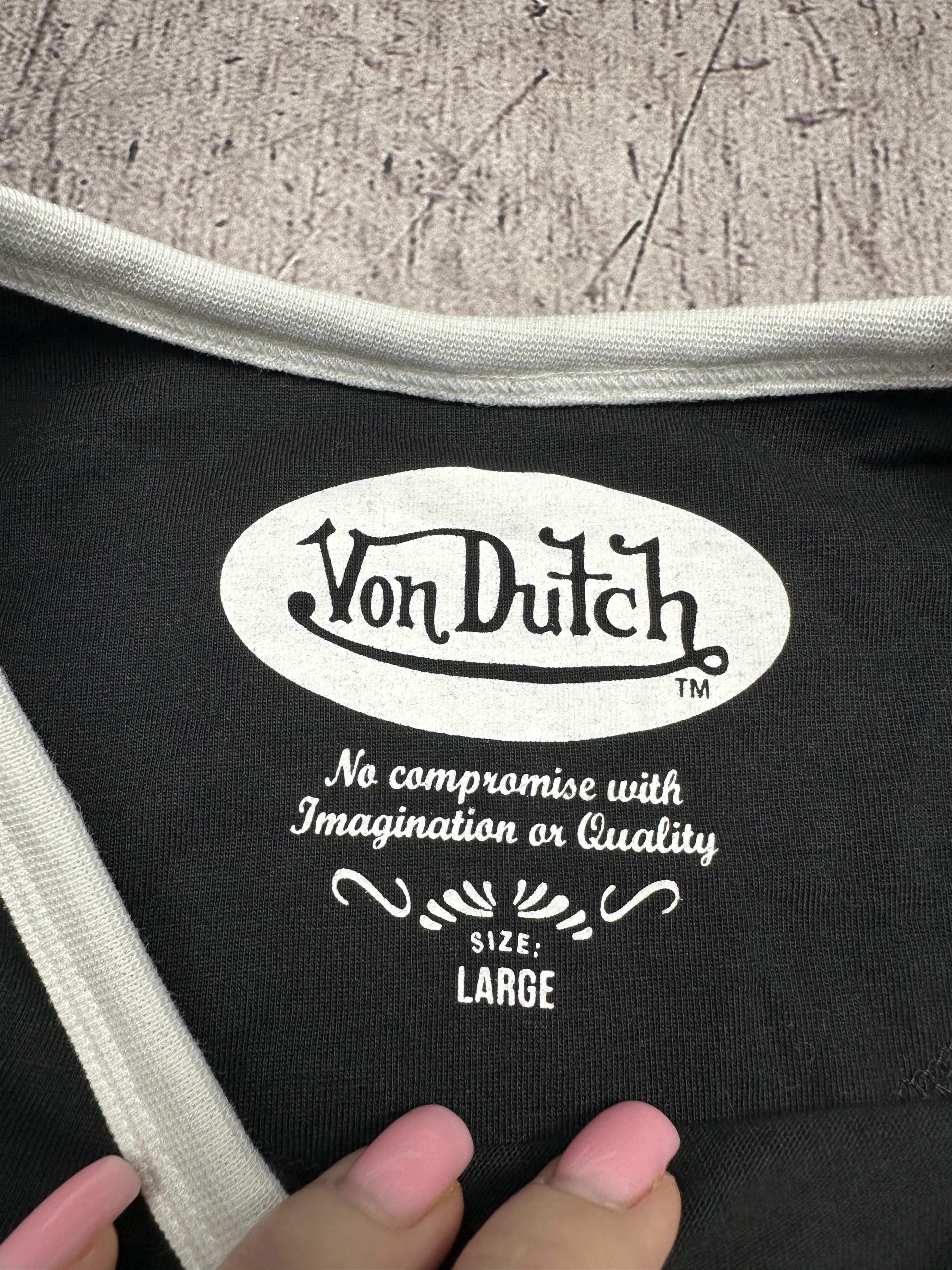 Von Dutch Von Dutch Vintage Mens Crew Neck T-Shirt Size US L / EU 52-54 / 3 - 4 Thumbnail