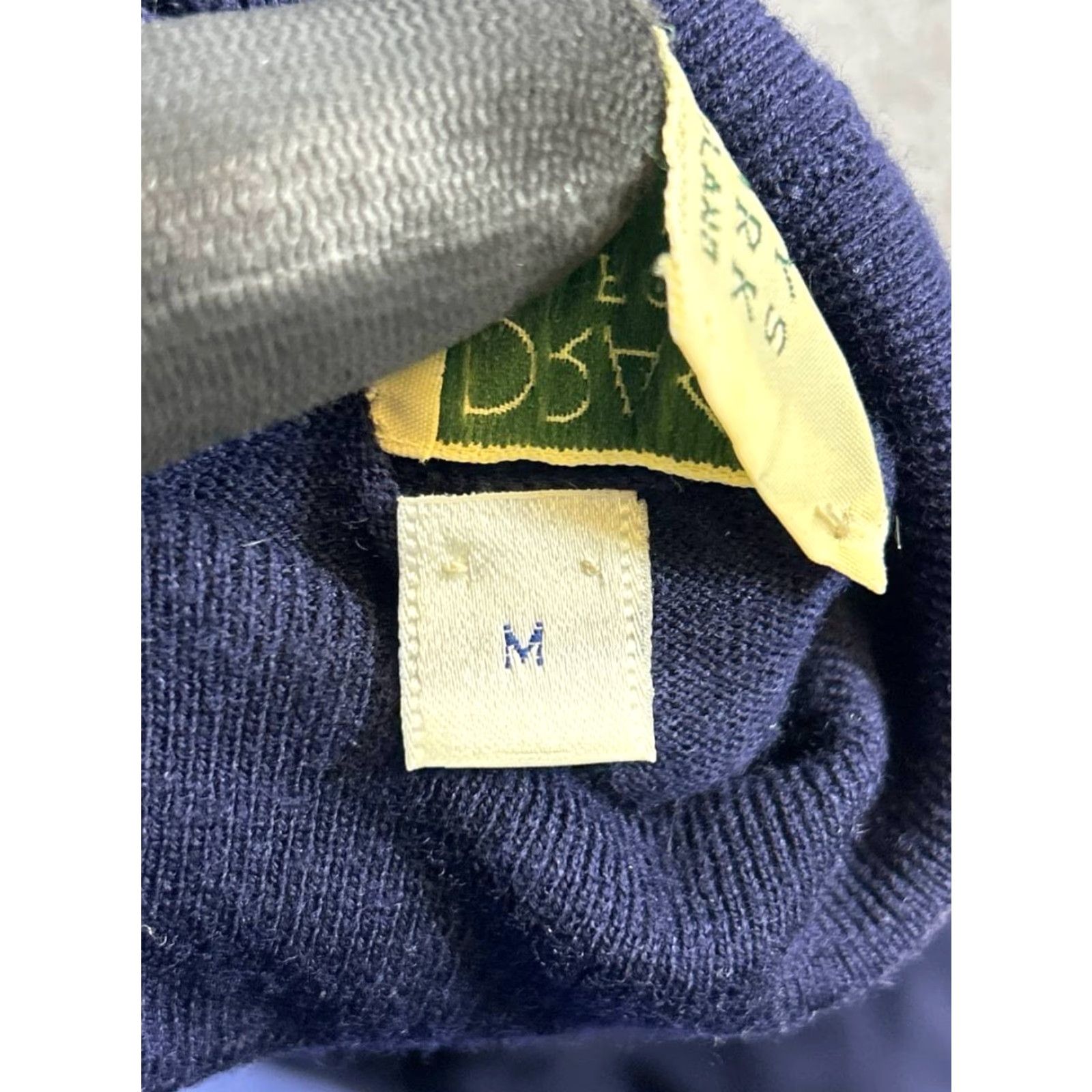 Vintage VINTAGE Drakes Sweater Mens M Blue Wool Knit Pullover Pullover, Turtleneck, Long Sleeve, Regular Fit, Winter Fall, Knits, Casual Mens Size US M / EU 48-50 / 2 - 4 Thumbnail
