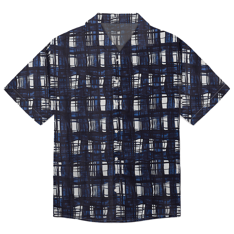 The Unbranded Brand Short-Sleeves Cotton Shirt | Effortless Comfort Size US M / EU 48-50 / 2 - 1 Thumbnail