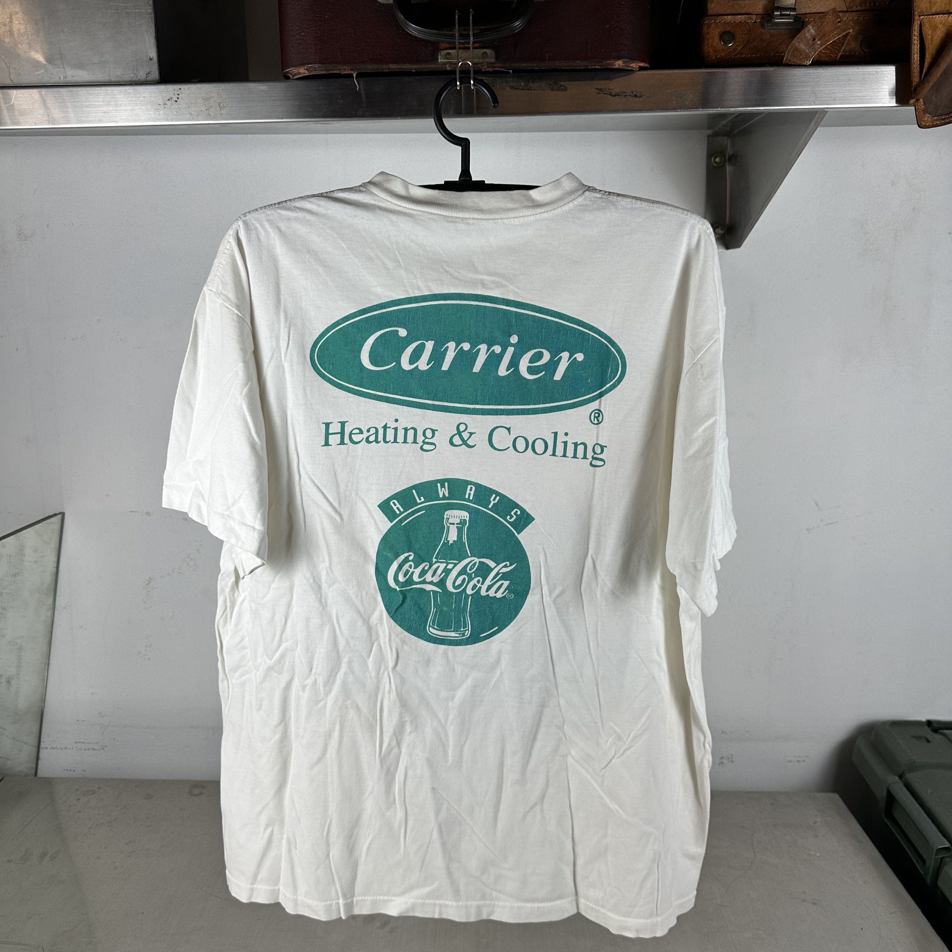 Vintage 1995 Charlotte Hornets VS Cavs Fantastic Fanale NBA T-shirt Size US XL / EU 56 / 4 - 3 Thumbnail
