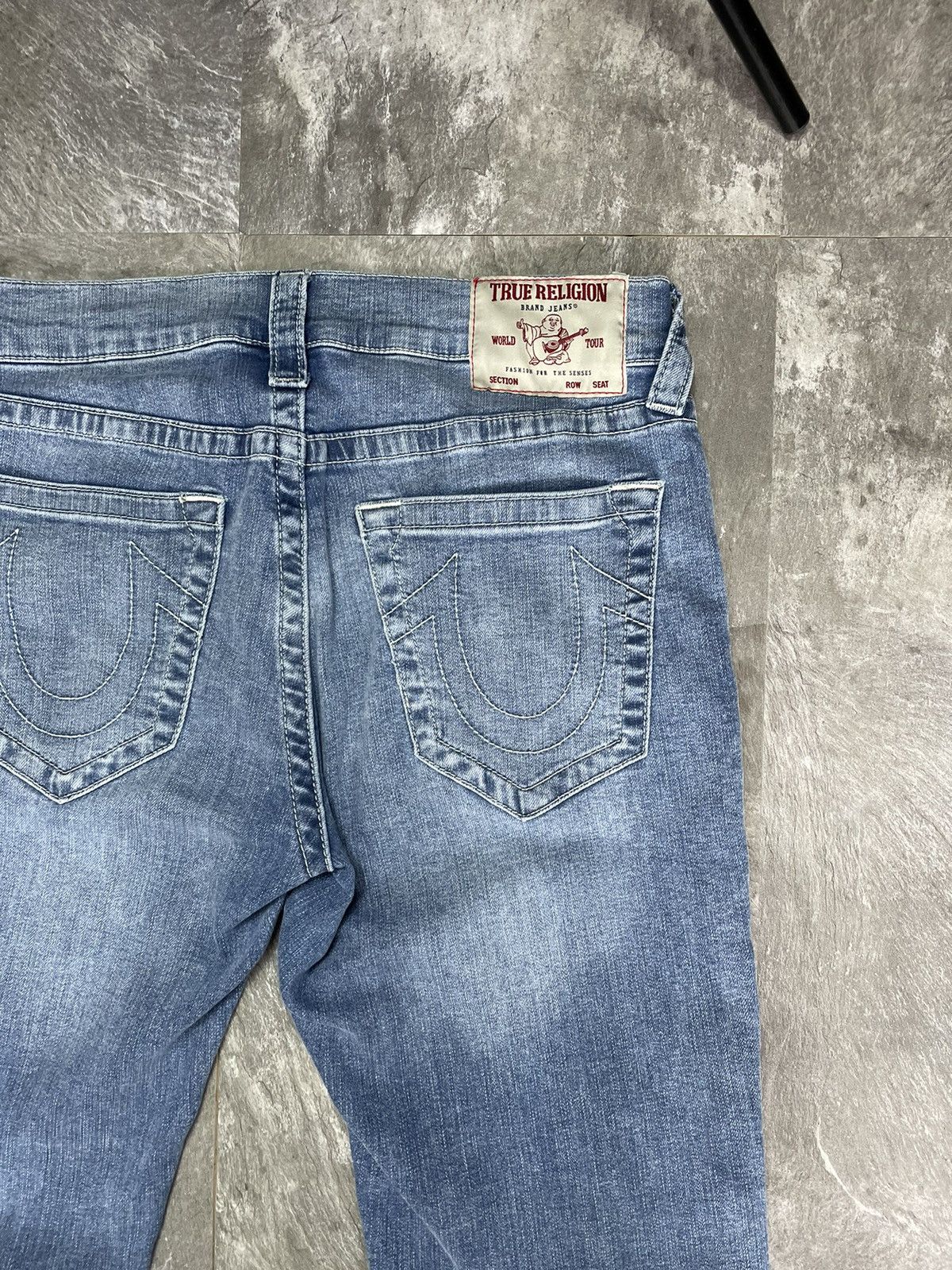 True Religion Vintage True Religion Jack Baggy Denim Jeans 90s Y2K Size US 32 / EU 48 - 2 Thumbnail