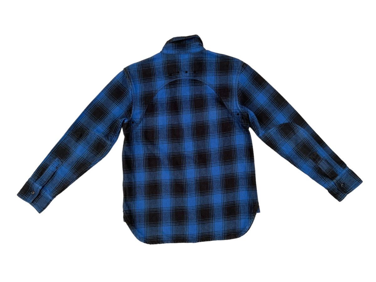 Vintage Japan Brand Cab Clothing 30s 40s Style Thick Flannel Shirt Size US M / EU 48-50 / 2 - 2 Thumbnail