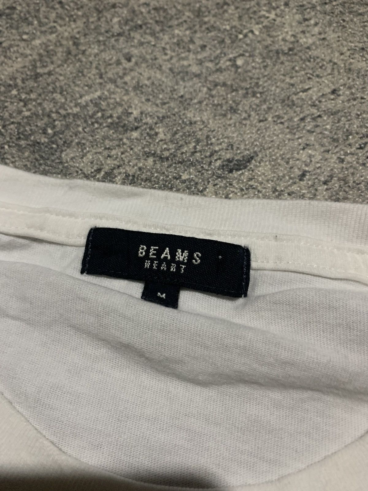 Beams Japan 🐍 Beams Heart Smile Logo Tee Size US S / EU 44-46 / 1 - 4 Thumbnail