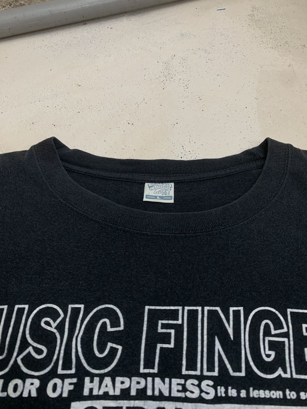 Hysteric Glamour Music Finger Love Like Bomb Life Poem Hysteric Style Size US L / EU 52-54 / 3 - 6 Thumbnail