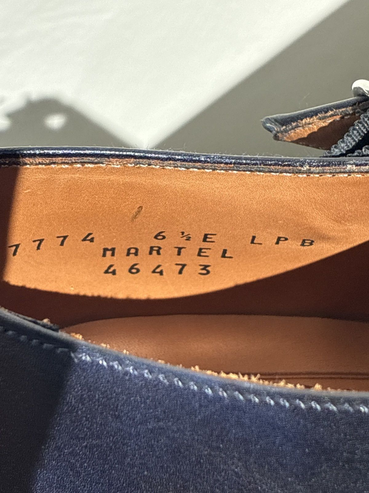 J.FitzPatrick J. Fitzpatrick Martel Blue Calf Monkstrap UK6.5E/US7.5 Size US 7.5 / EU 40-41 - 7 Thumbnail