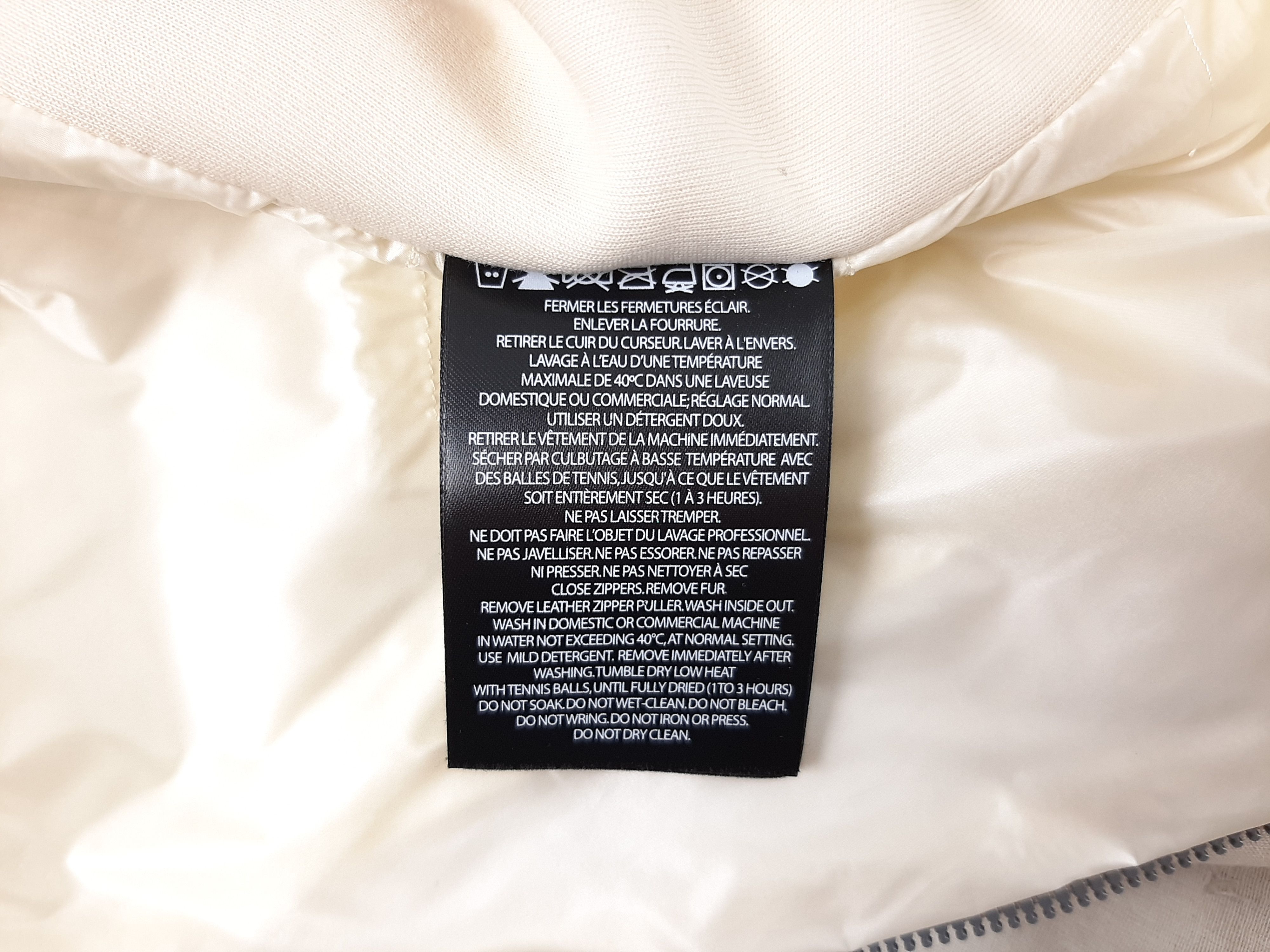 Mackage Mackage Della Hybrid Jacket Cream Women's Size M Size M / US 6-8 / IT 42-44 - 10 Thumbnail
