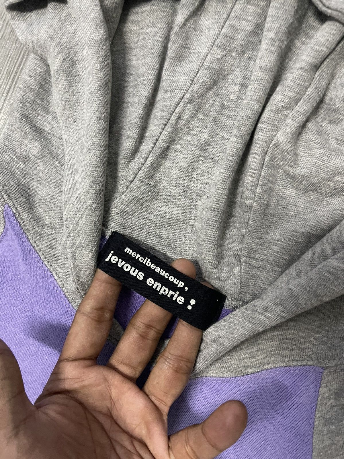 Issey Miyake × Japanese Brand × mercibeaucoup Mercibeaucoup mouse ear long Hoodies shirt Size M / US 6-8 / IT 42-44 - 7 Thumbnail