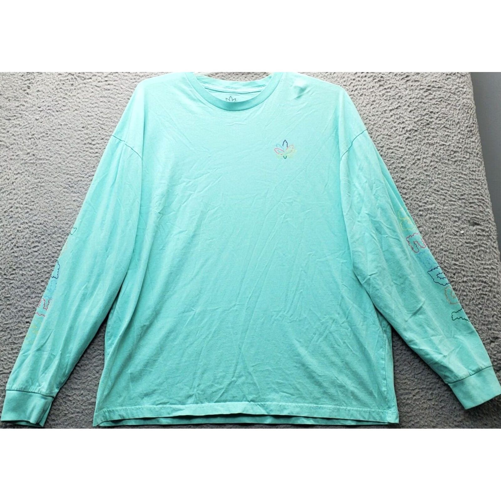 Vintage Weedsy Shirt Mens Size 2XL Long Sleeve Multi Logo Pullover Crew Neck Size US XXL / EU 58 / 5 - 2 Thumbnail