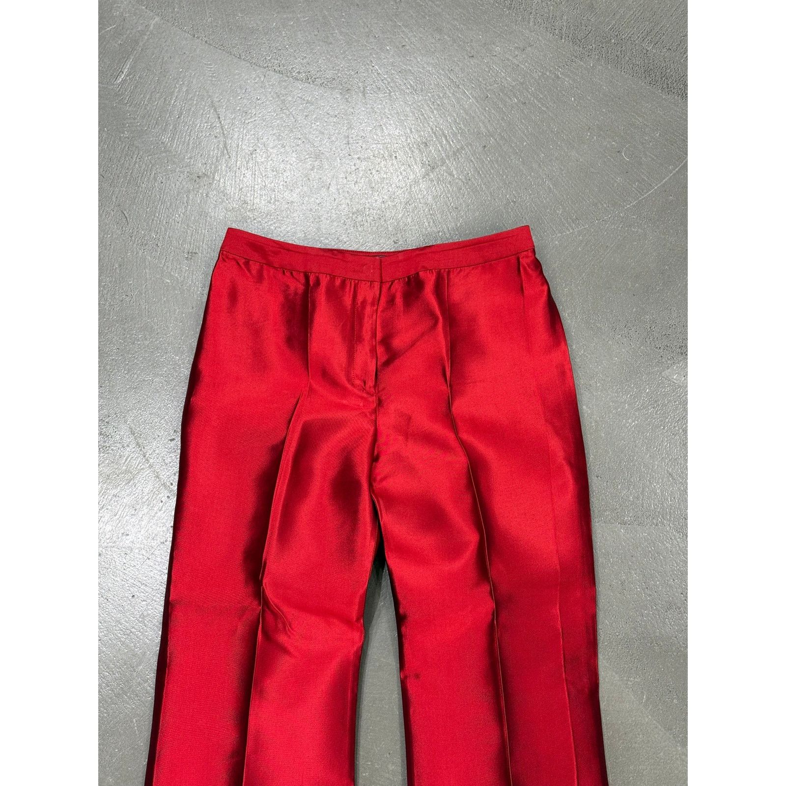 Versace 1990s Gianni Versace iridescent flared silk pants Size 27" / US 4 / IT 40 - 5 Thumbnail
