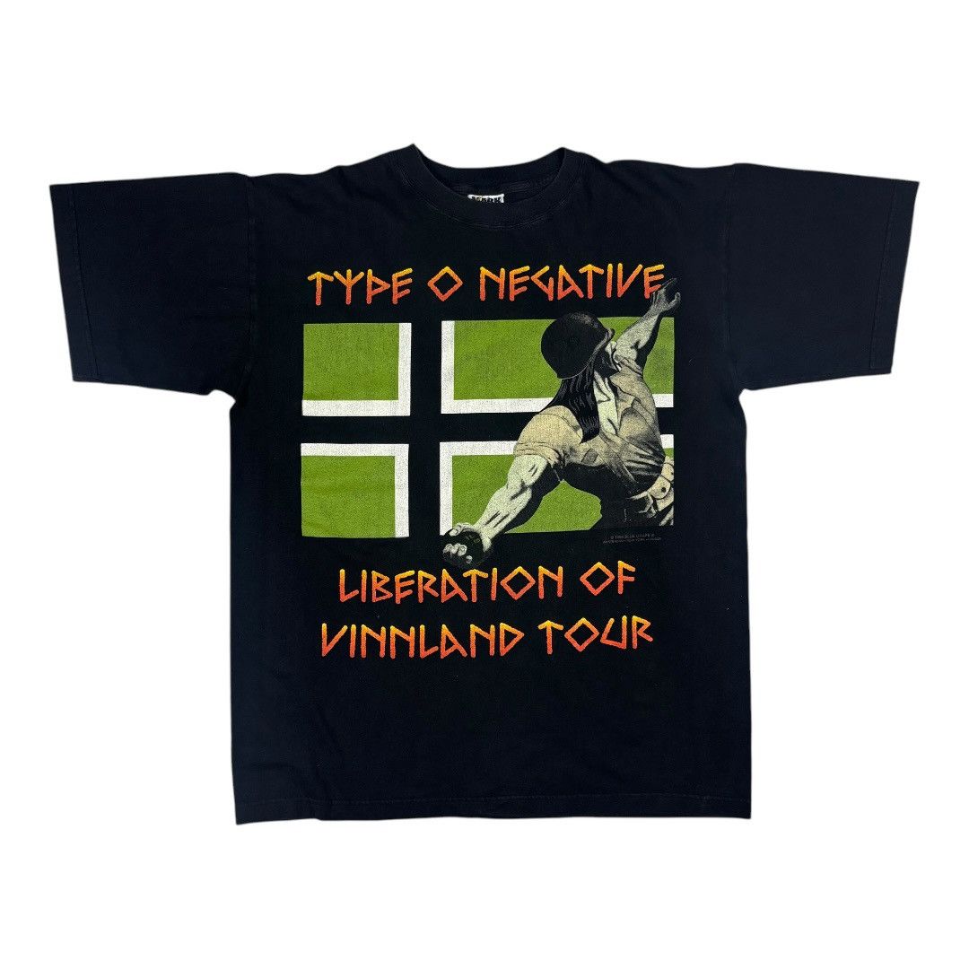Band Tees Type o negative - Occupied Areas North us Tour. 1996 Size US L / EU 52-54 / 3 - 1 Thumbnail