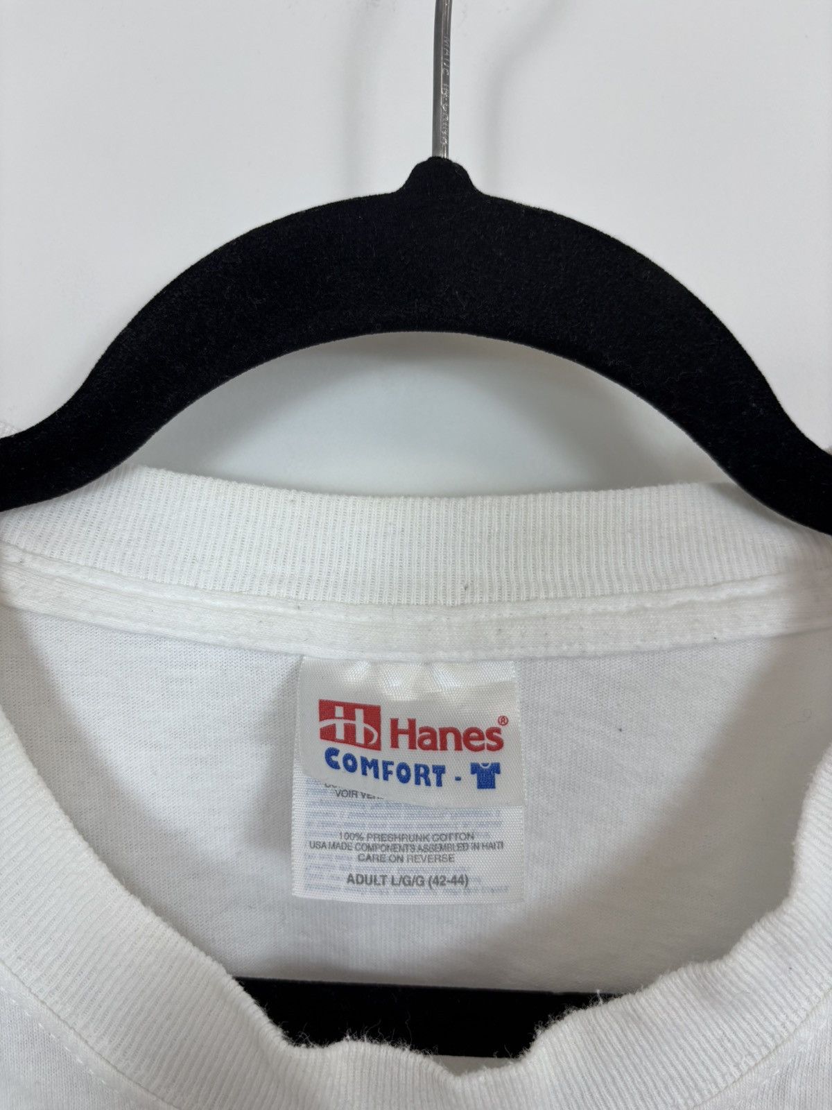 Hanes Vintage United We Stand Remembrance Yardbirds White Tee Size US L / EU 52-54 / 3 - 13 Thumbnail