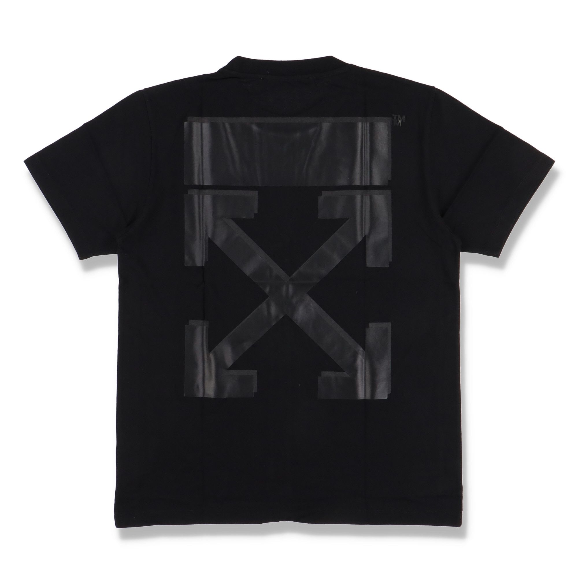 Off-White Black Rubber Arrows Logo T-Shirt Size US M / EU 48-50 / 2 - 1 Thumbnail