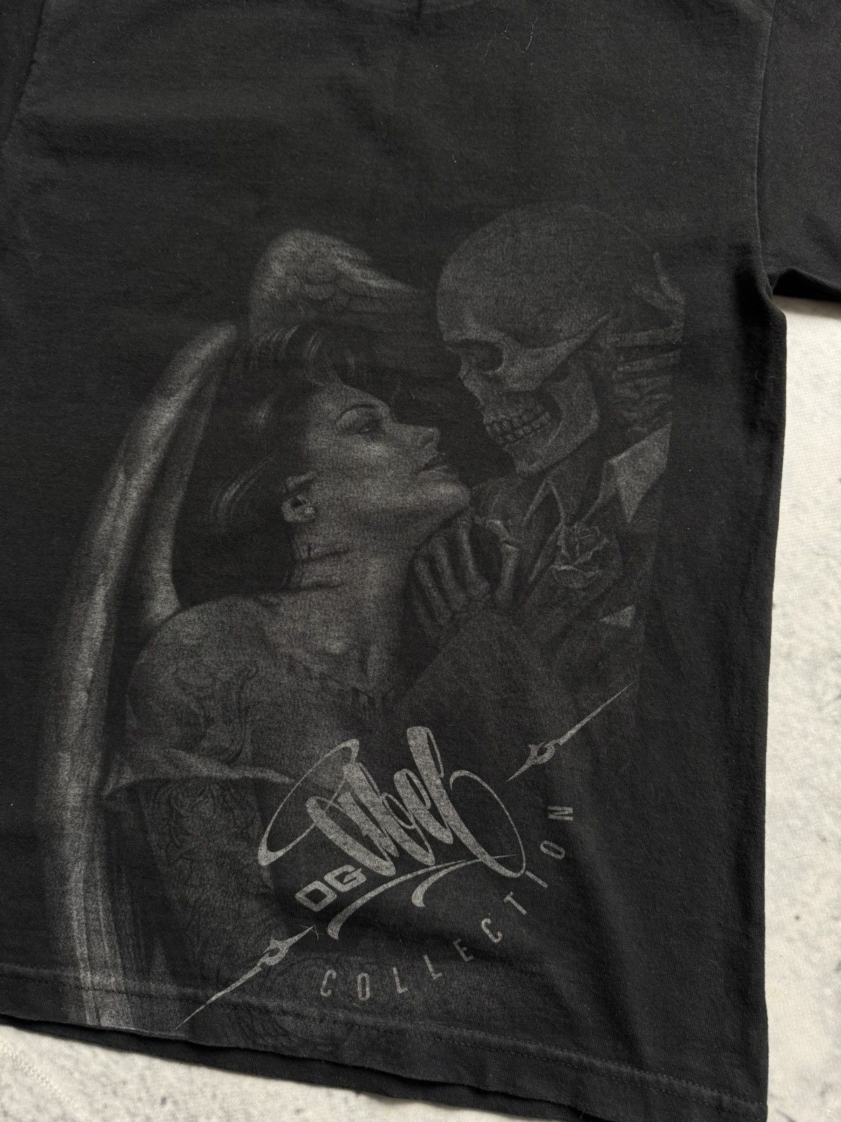 GHOSTEMANE × Vintage ☠️Vintage big logo tatoo style tee beautiful Sexy Girl Skull Size US M / EU 48-50 / 2 - 7 Thumbnail