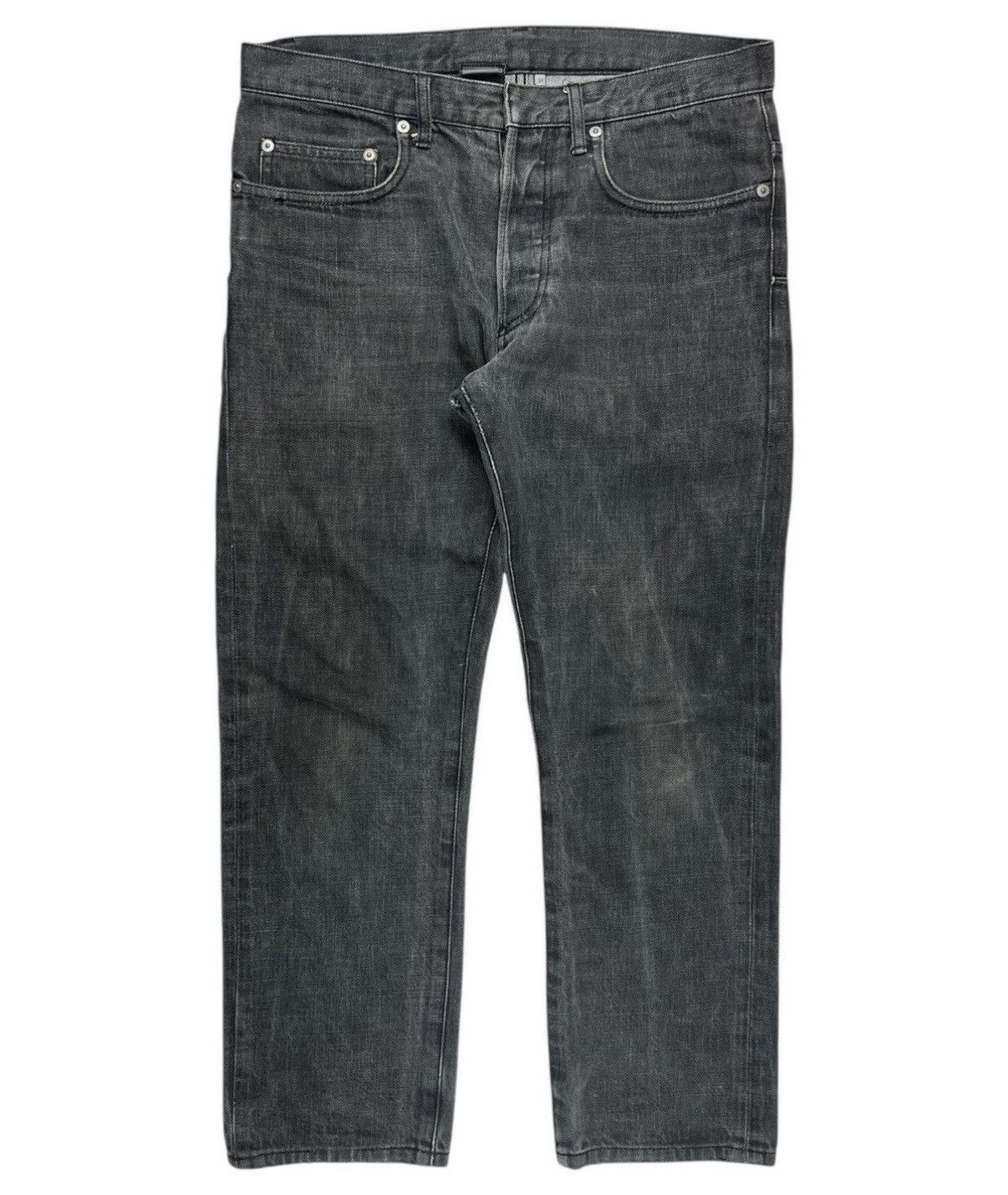 Hedi Dior AW04 VOTC Dark Grey Denim Jeans