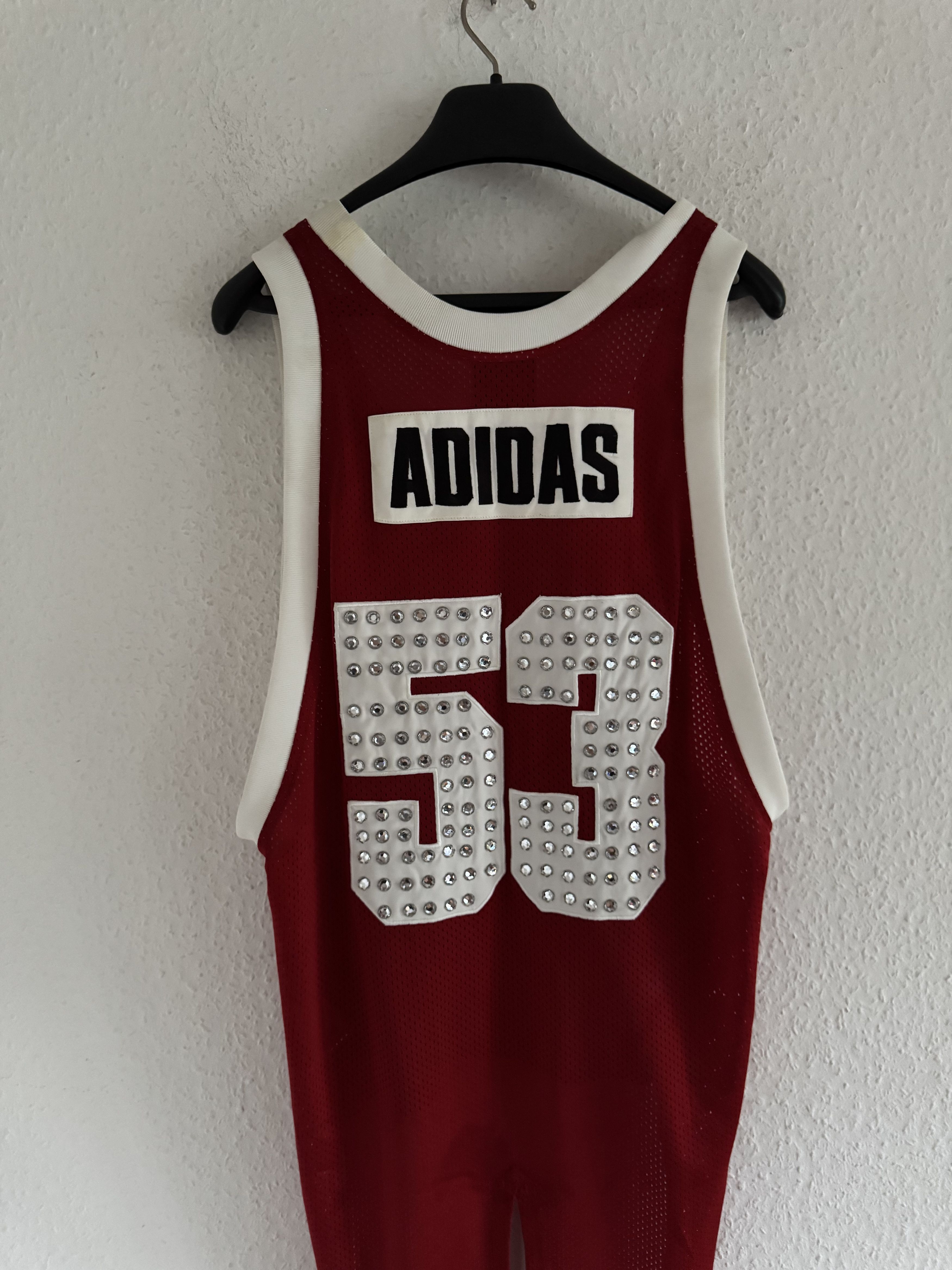 Adidas × Jeremy Scott Tuxedo Jersey Size US L / EU 52-54 / 3 - 14 Thumbnail