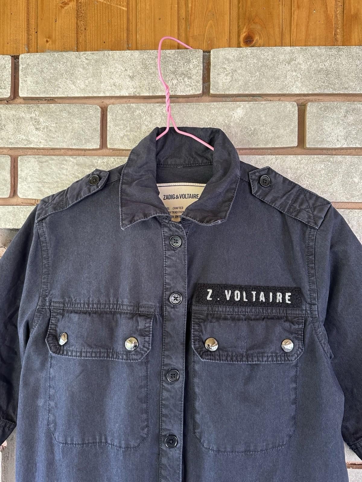 Zadig & Voltaire ZADIG & VOLTAIRE Catsy Mili Jumpsuit in Blueberry Size S Size 28" / US 6 / IT 42 - 9 Thumbnail