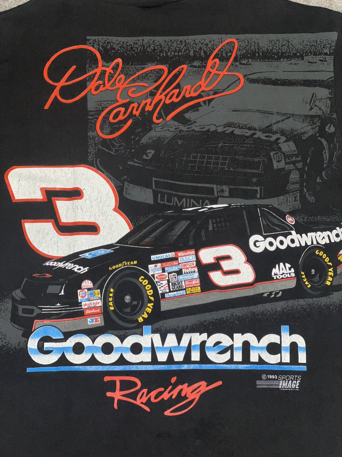 Vintage Vintage 1993 Dale Earnhardt Goodwrench Racing AOP Nascar Size US L / EU 52-54 / 3 - 3 Thumbnail