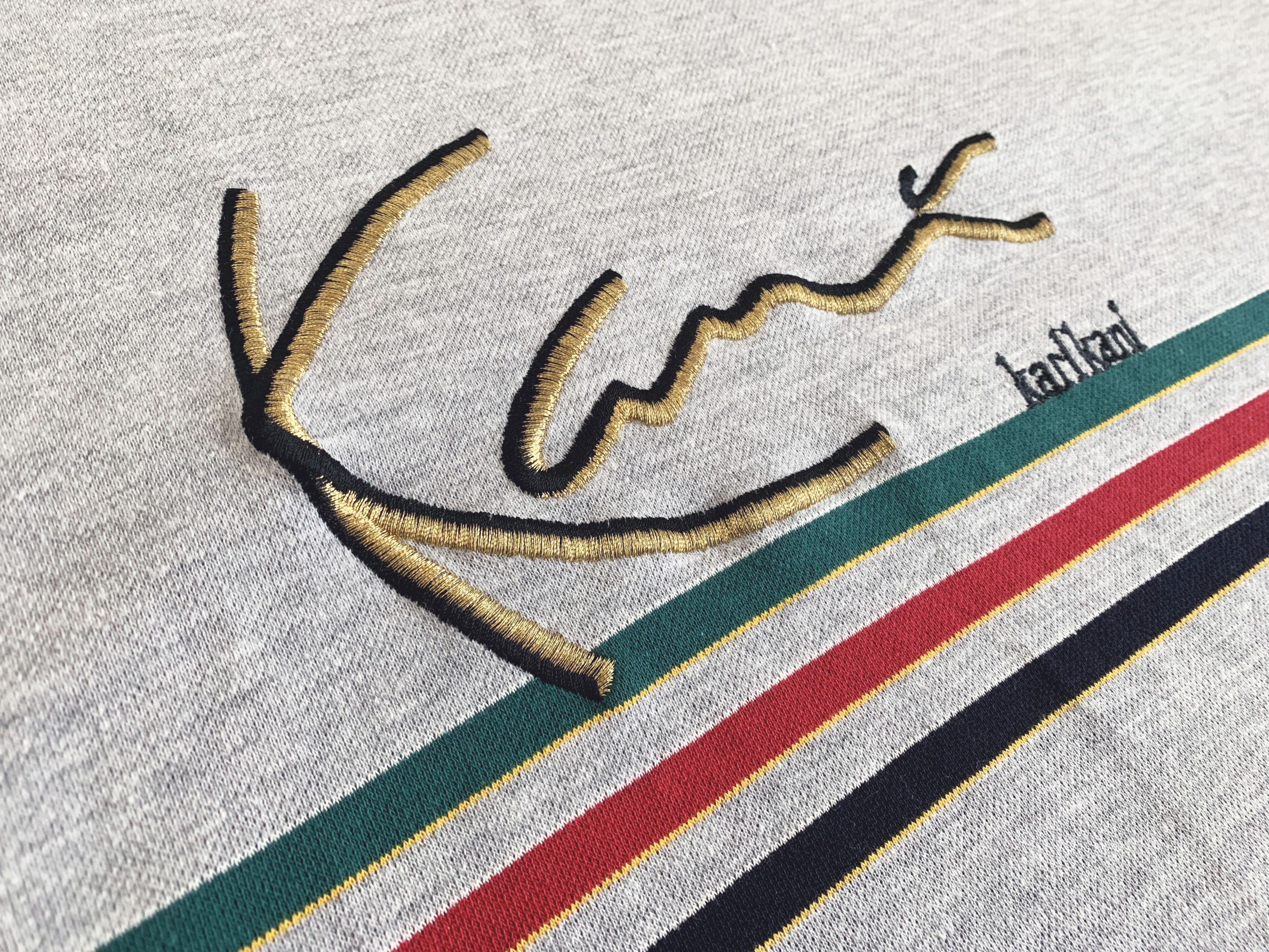 Karl Kani Vintage 90s KARL KANI Hoodie T shirt Tee 2pac Tupac Hip Hop Size US XL / EU 56 / 4 - 4 Thumbnail