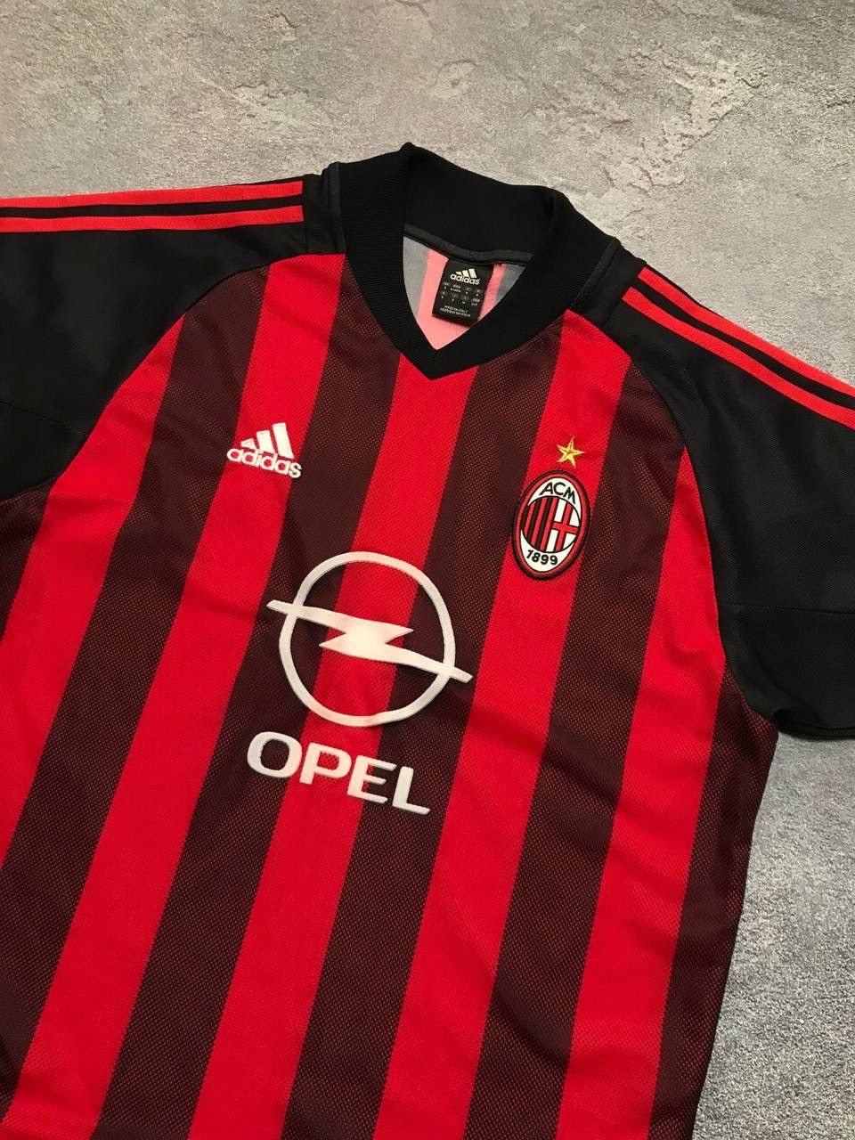 Adidas × Vintage Adidas Opel Milan FC Tee T Shirt Vintage RARE Size US S / EU 44-46 / 1 - 2 Thumbnail