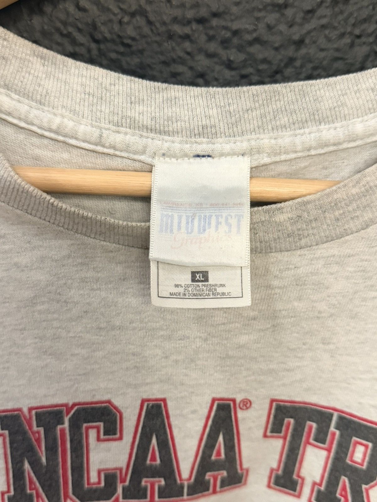 Vintage Vintage 2001 NCAA Track Shirt Size US XL / EU 56 / 4 - 2 Thumbnail