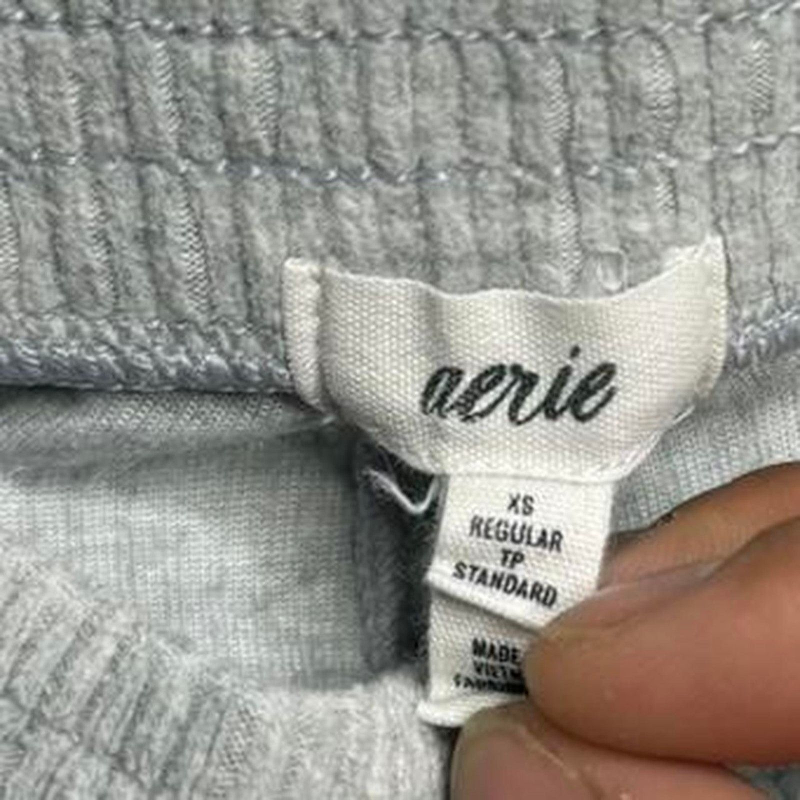 Other Aerie grey ribbed flare pants Size XS Size 26" / US 2 / IT 38 - 6 Thumbnail