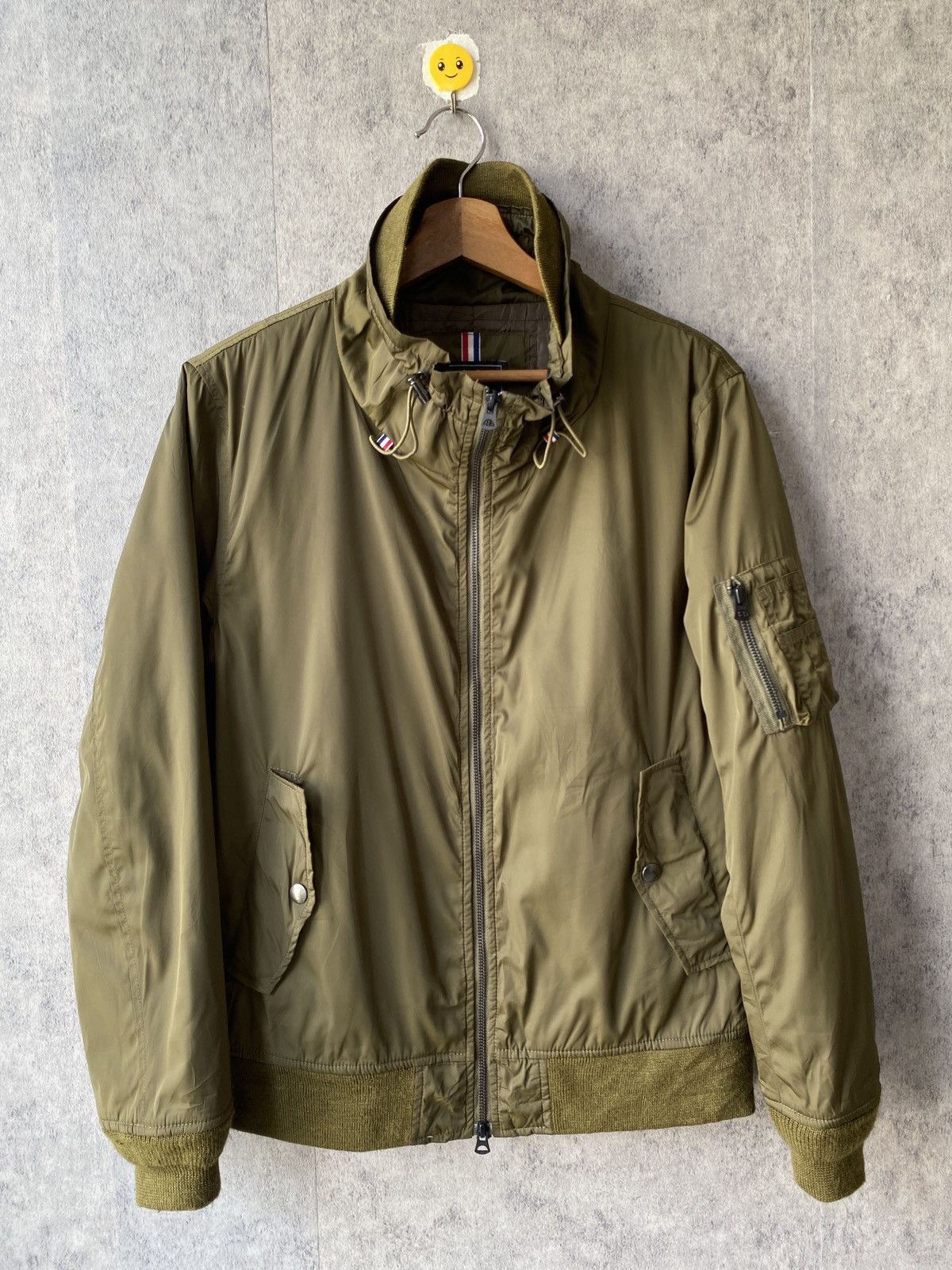 Japanese Brand Beams Heart Japan Olive Green Bomber Jacket Size US M / EU 48-50 / 2 - 2 Thumbnail